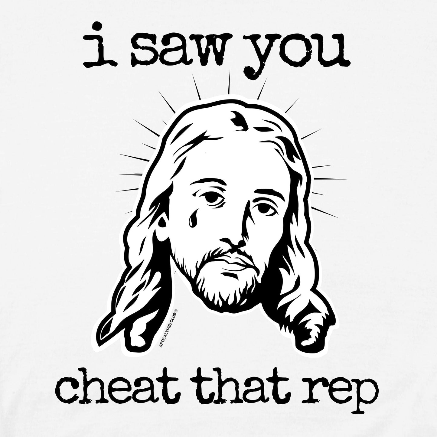 Sad Jesus Premium T-Shirt