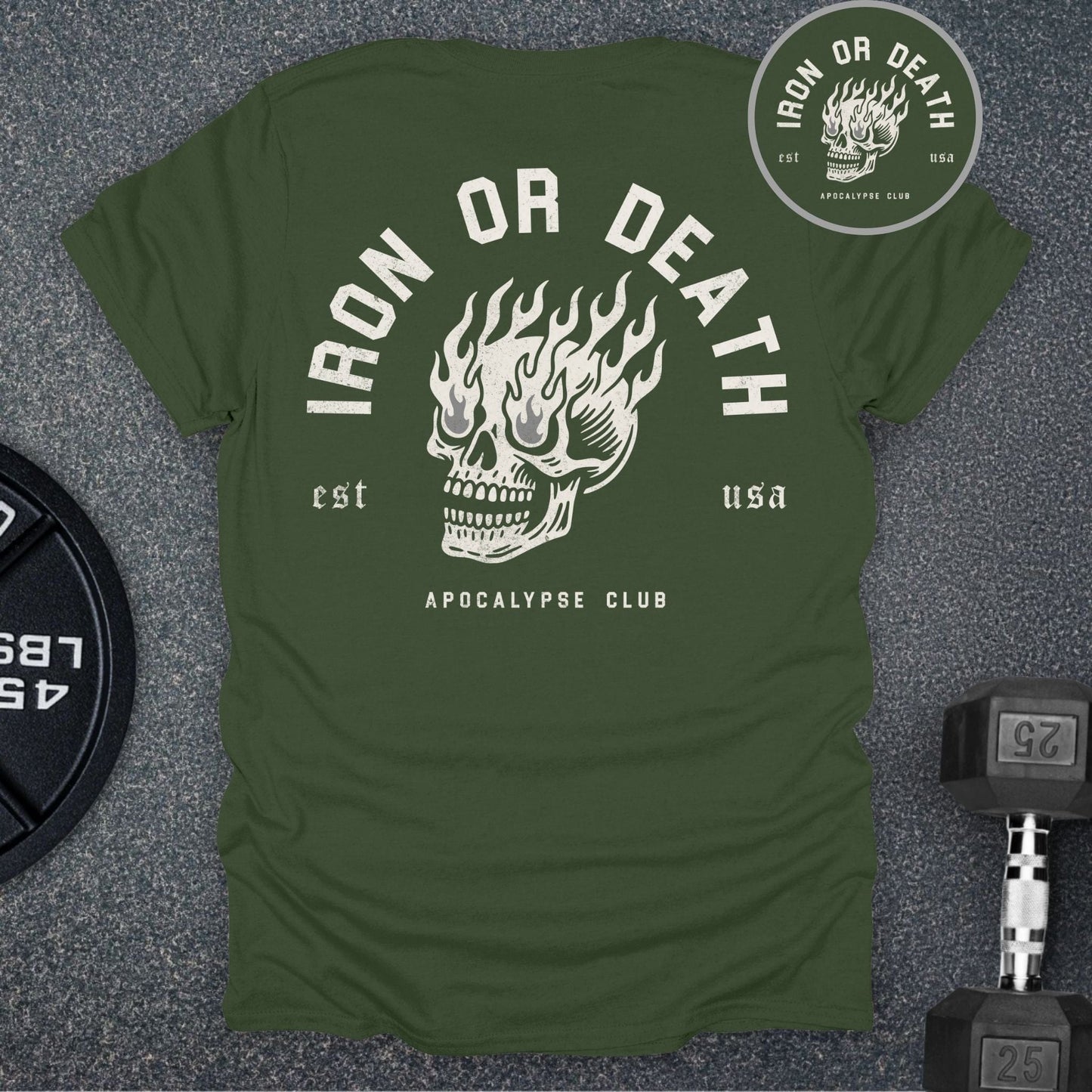 Iron Or Death Club T-Shirt