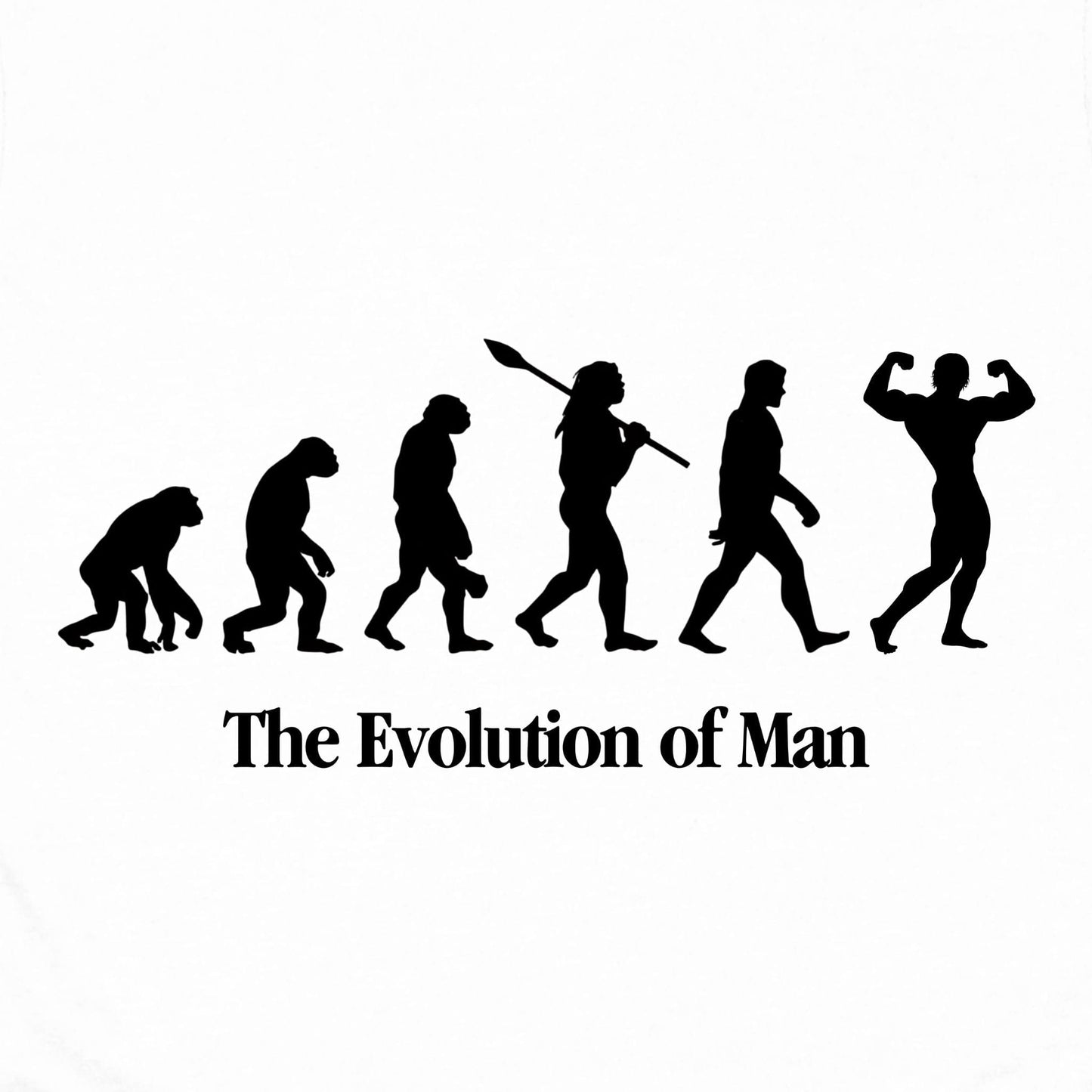 Evolution Of Man T-Shirt