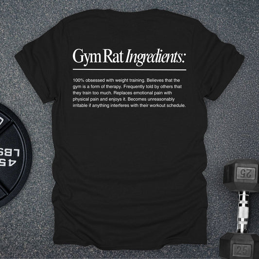 Gym Rat Ingredients T-Shirt