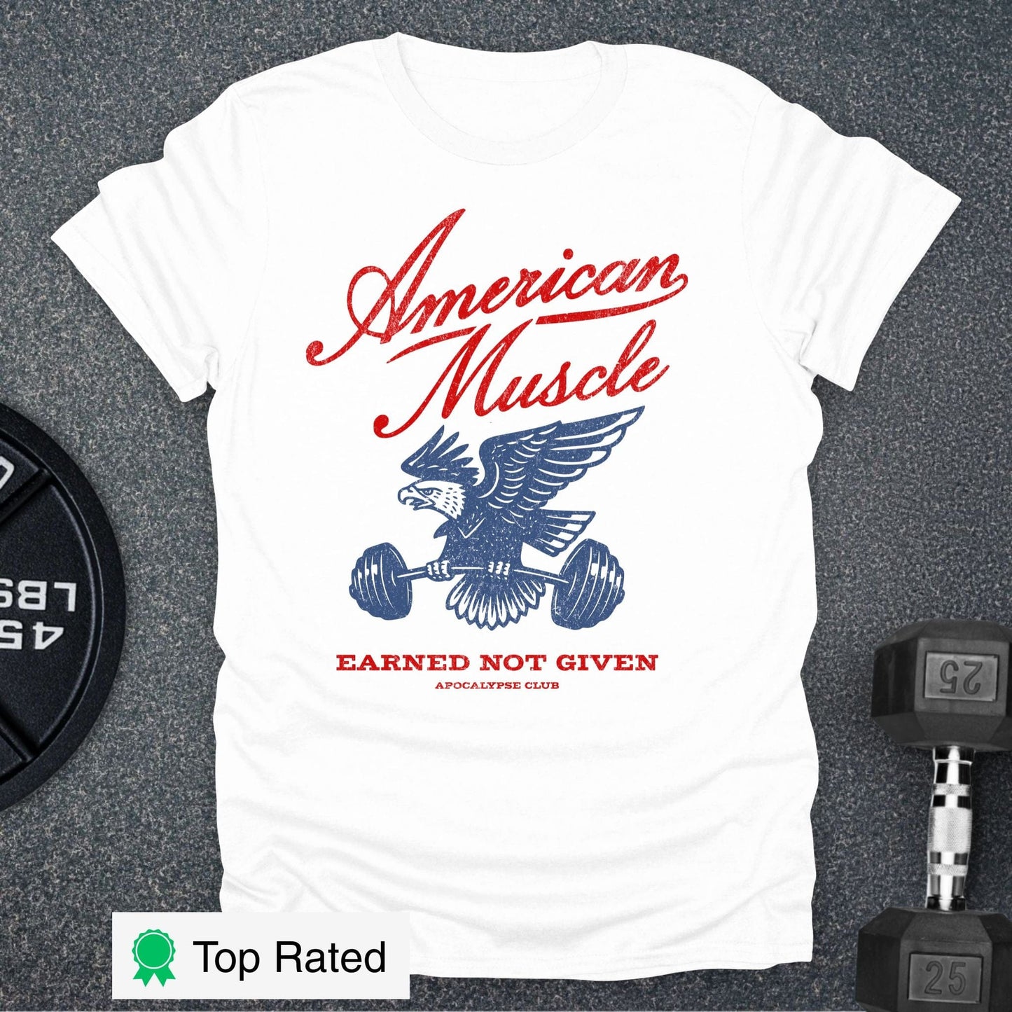 American Muscle Emblem T-Shirt