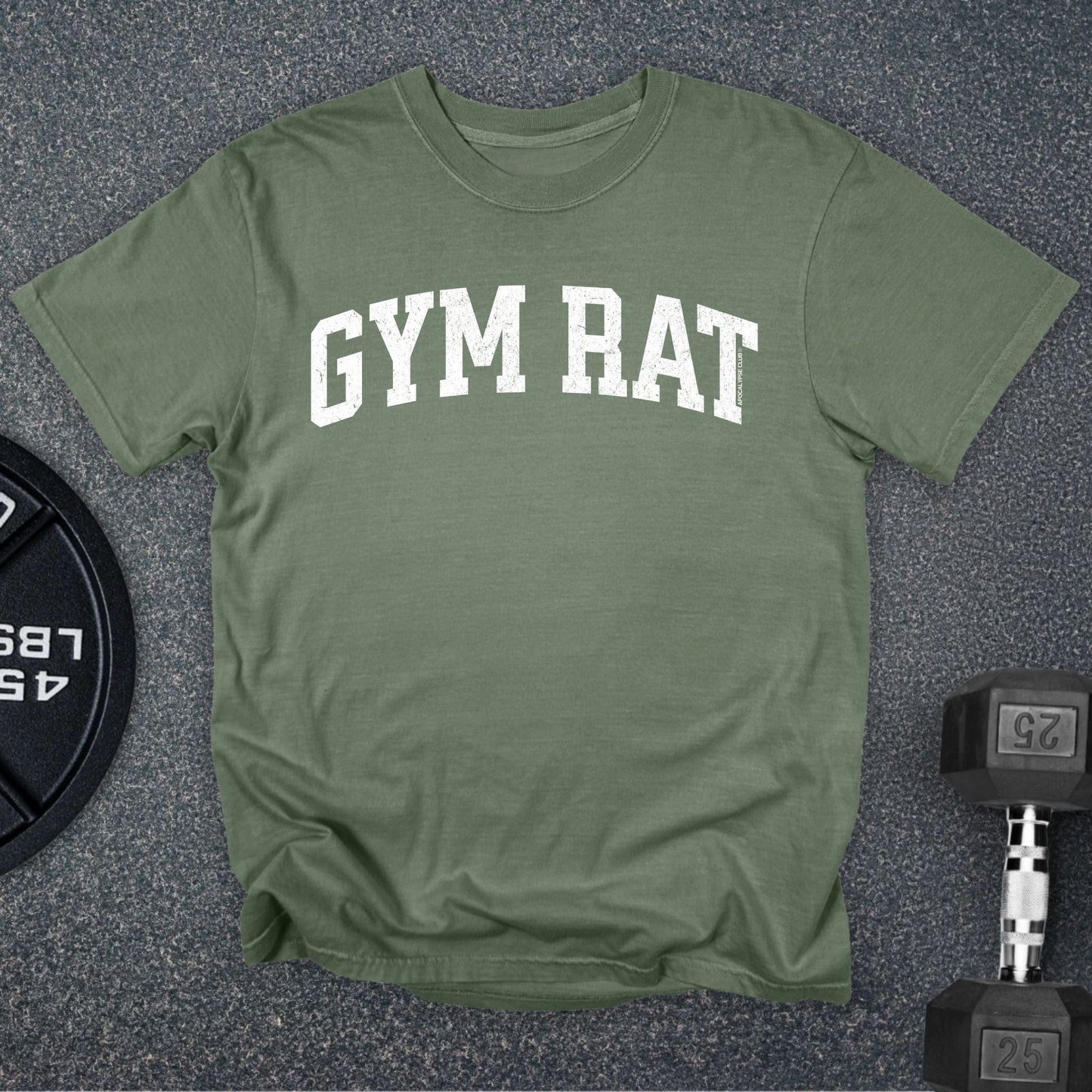 College Gym Rat Premium T-Shirt