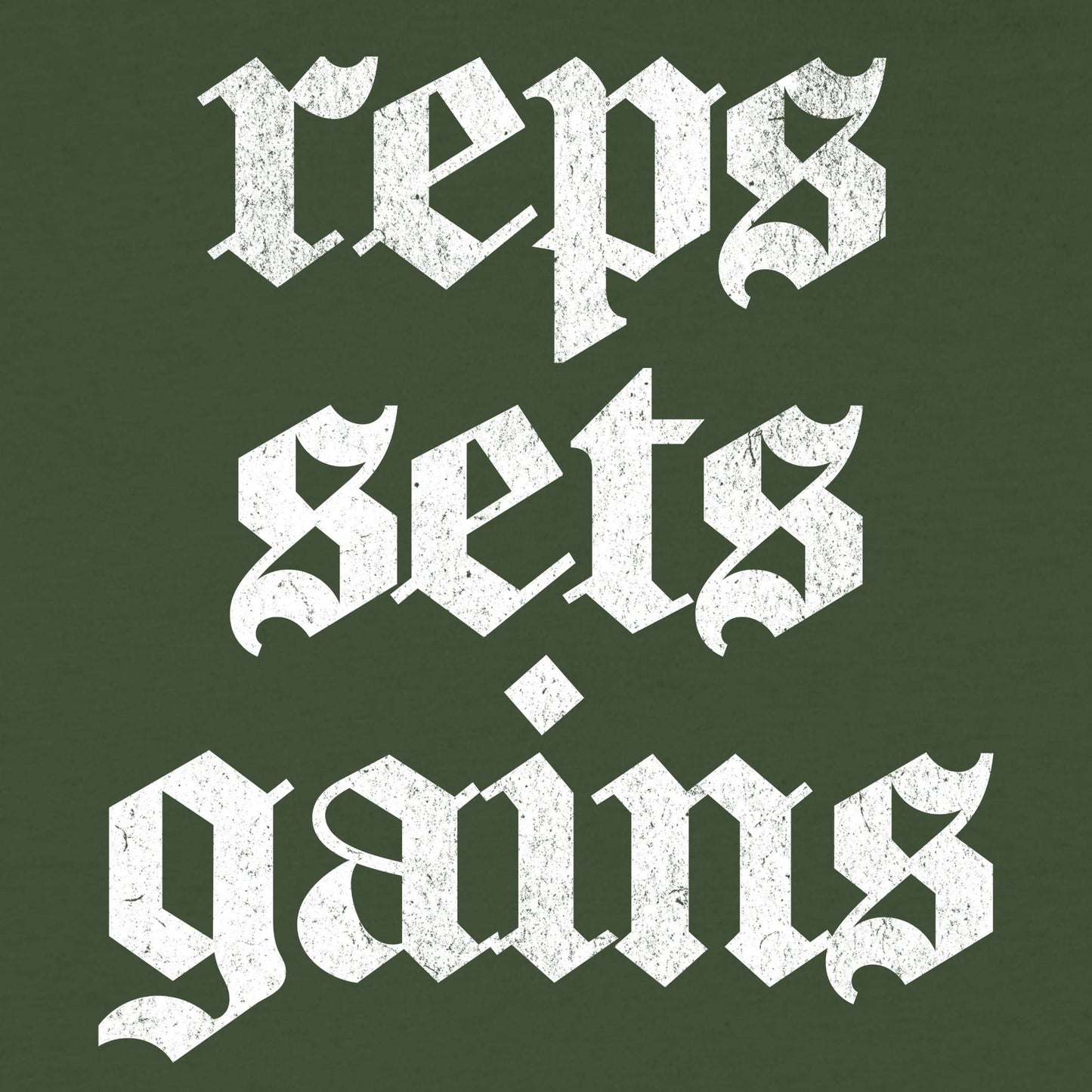 Reps Sets Gains T-Shirt