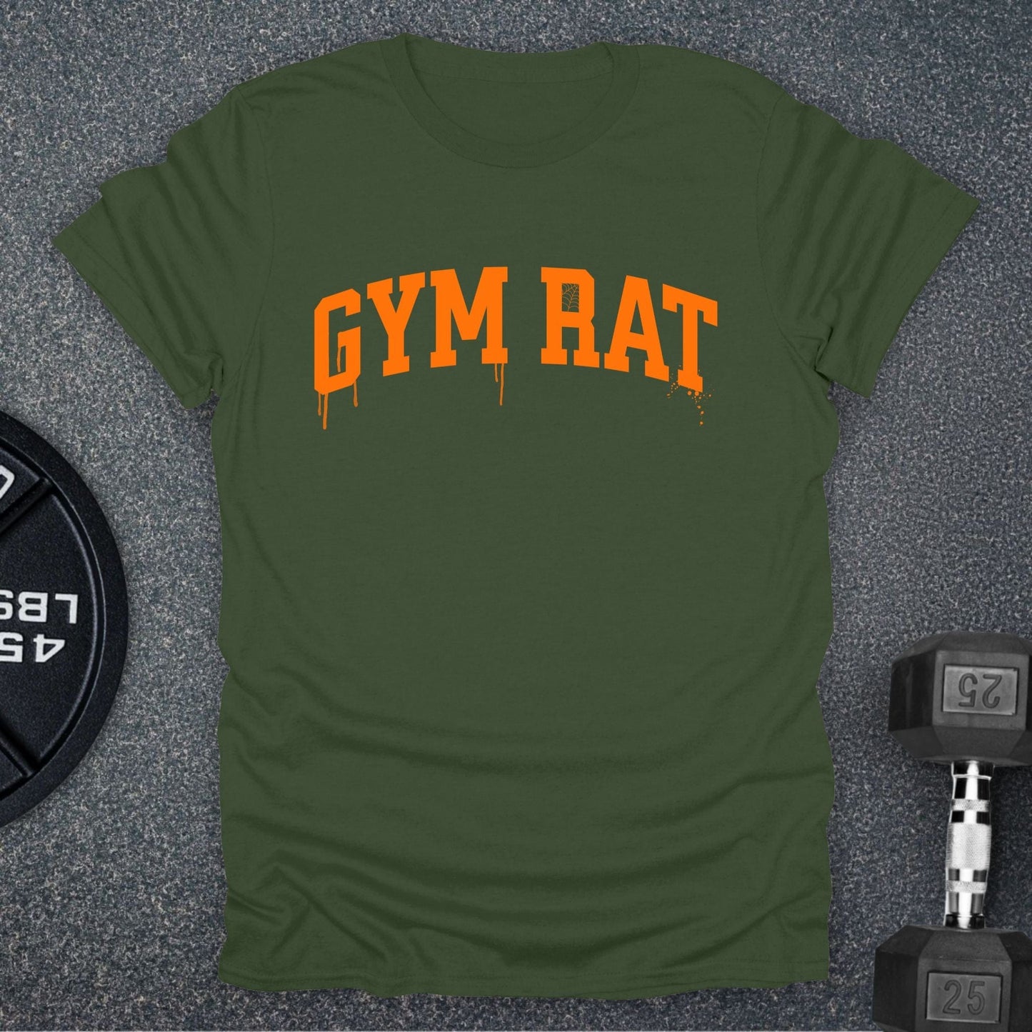 College Gym Rat Halloween T-Shirt
