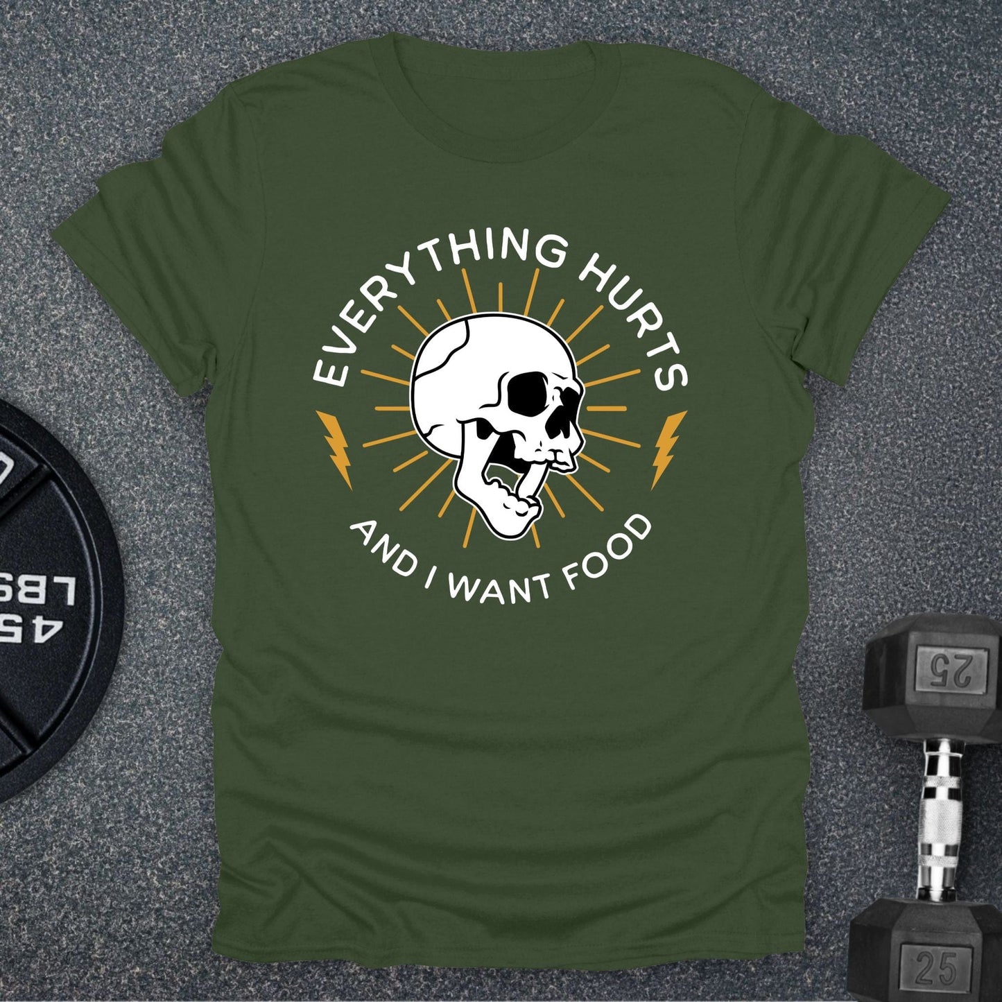 Skull Dead Lifter T-Shirt