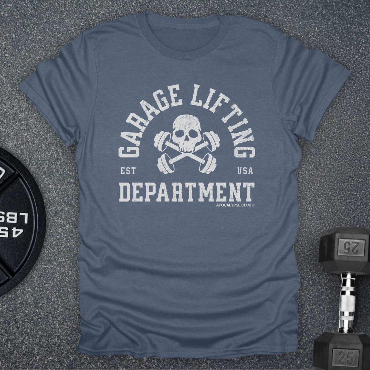 Garage Lifting Department T-Shirt