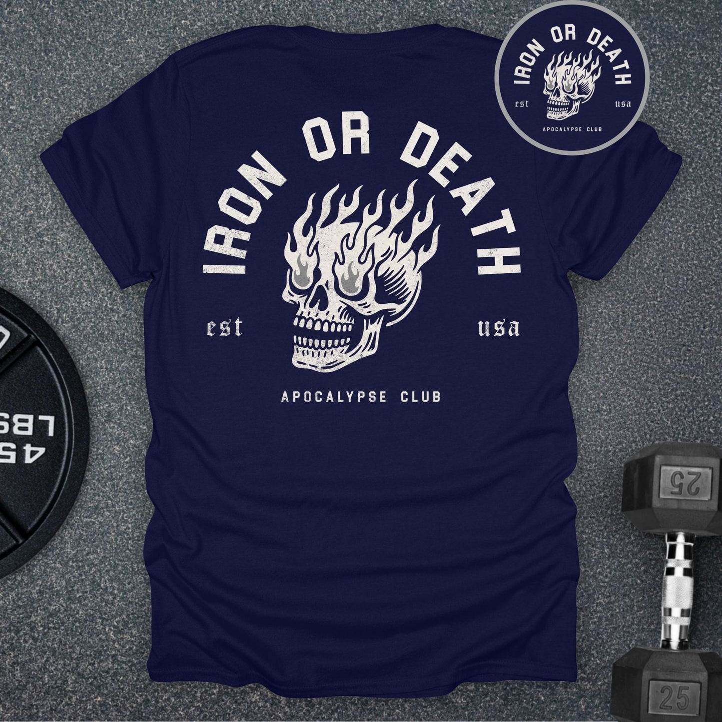 Iron Or Death Club T-Shirt