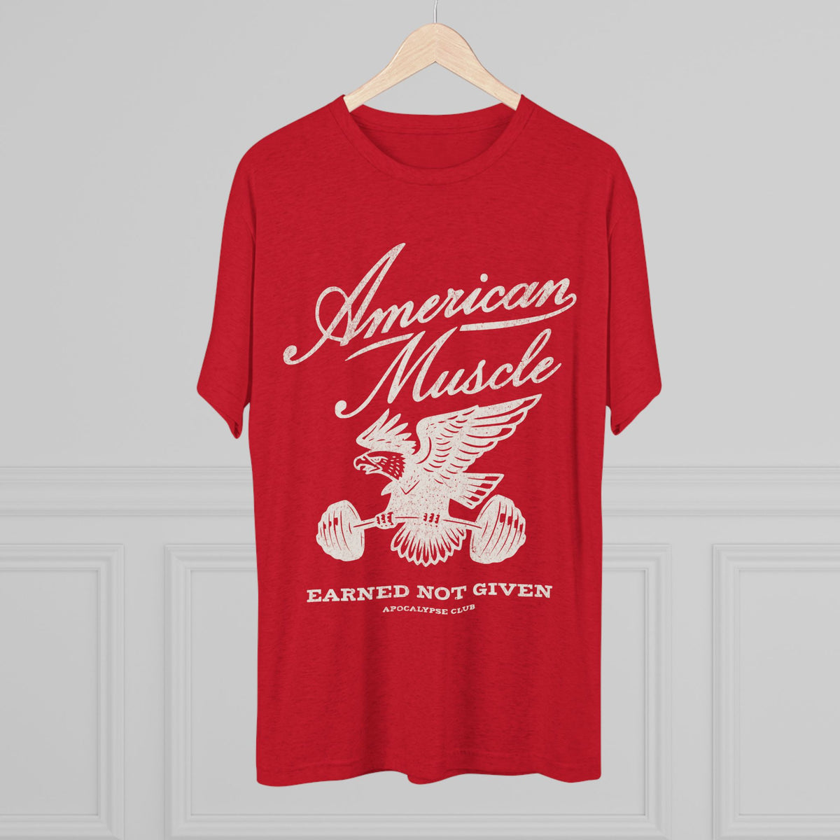 American Muscle Emblem Tri-Blend T-Shirt
