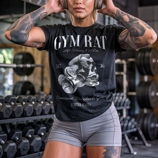 Skull Gym Rat T-Shirt