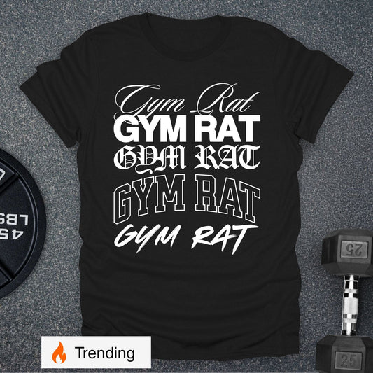 Gym Rat Stack T-Shirt