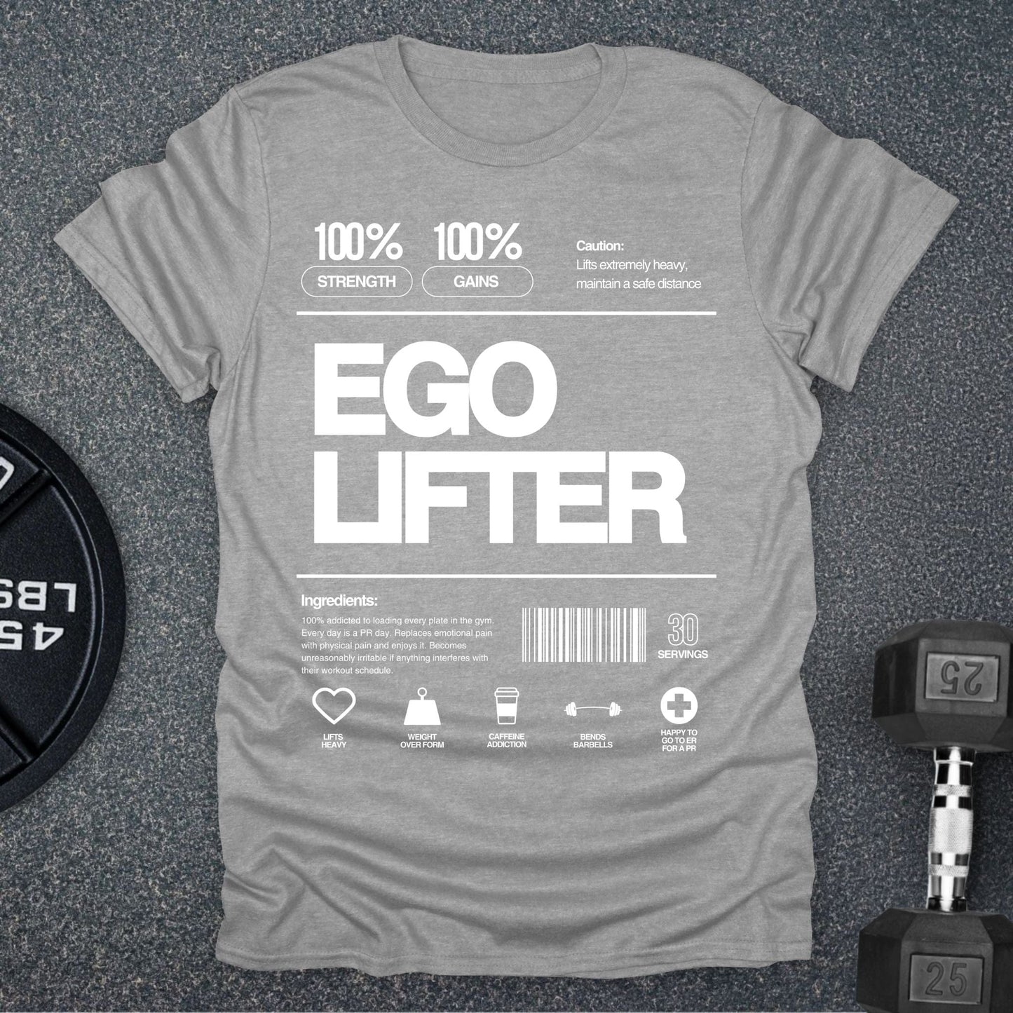 Ego Lifter Ingredients T-Shirt
