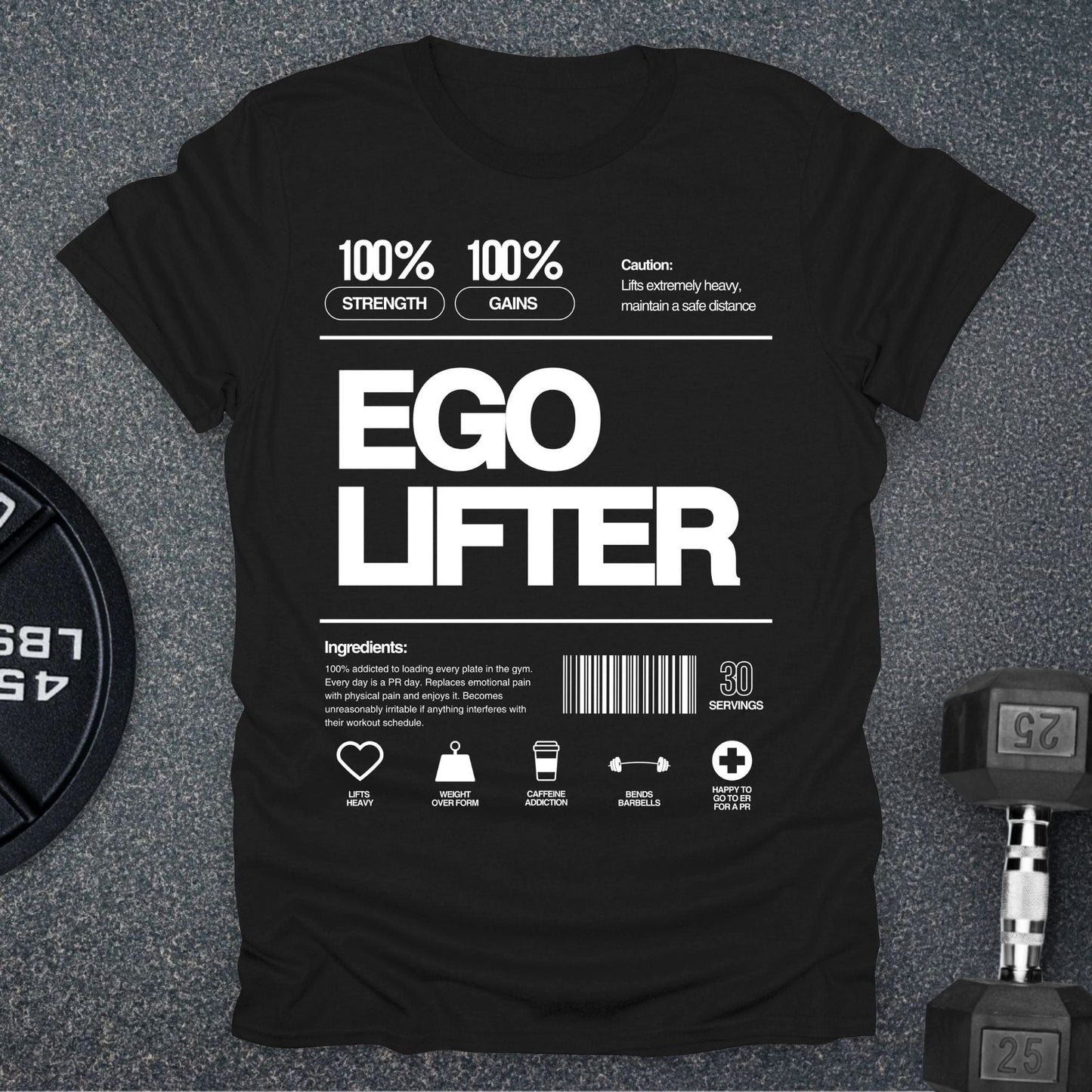 Ego Lifter Ingredients T-Shirt