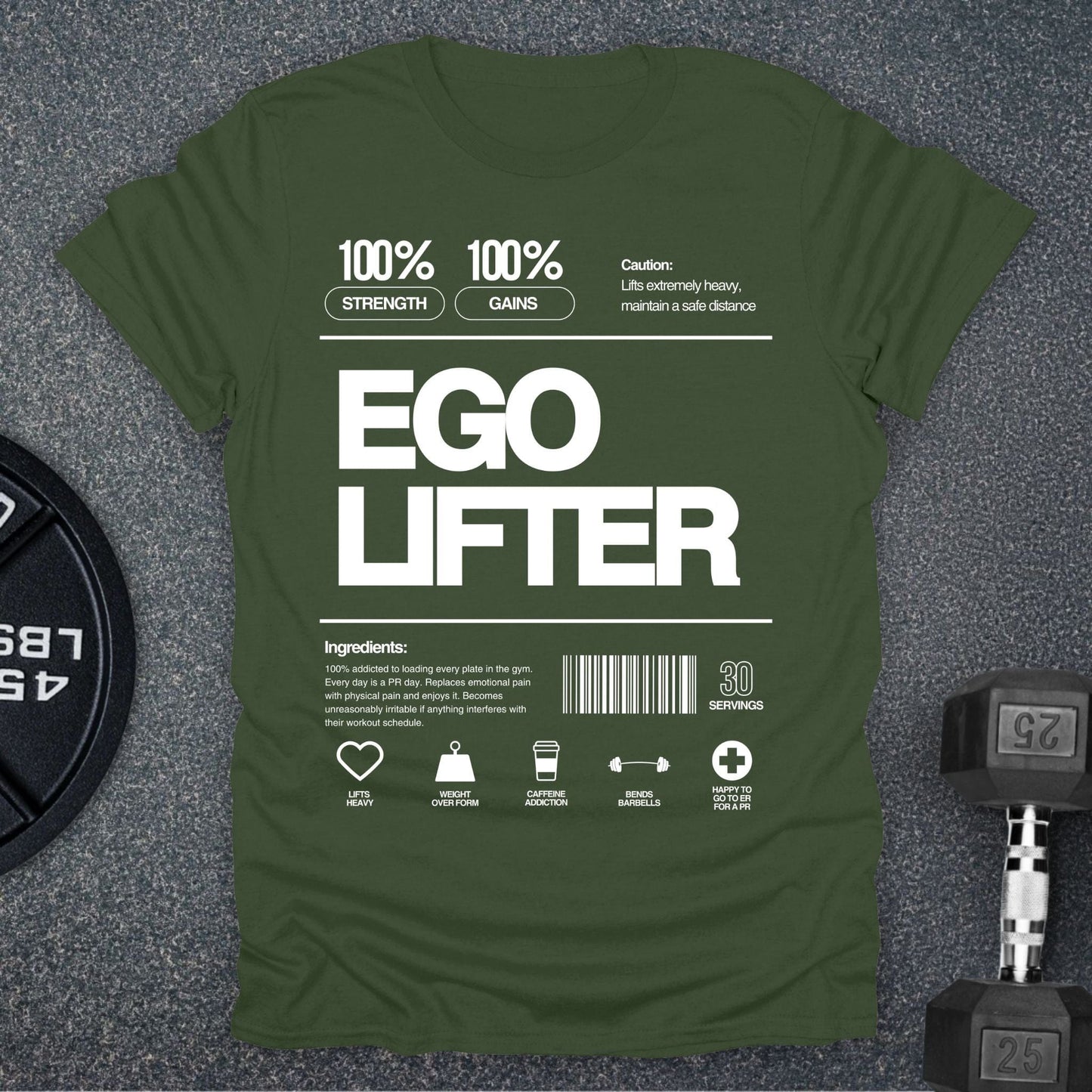 Ego Lifter Ingredients T-Shirt