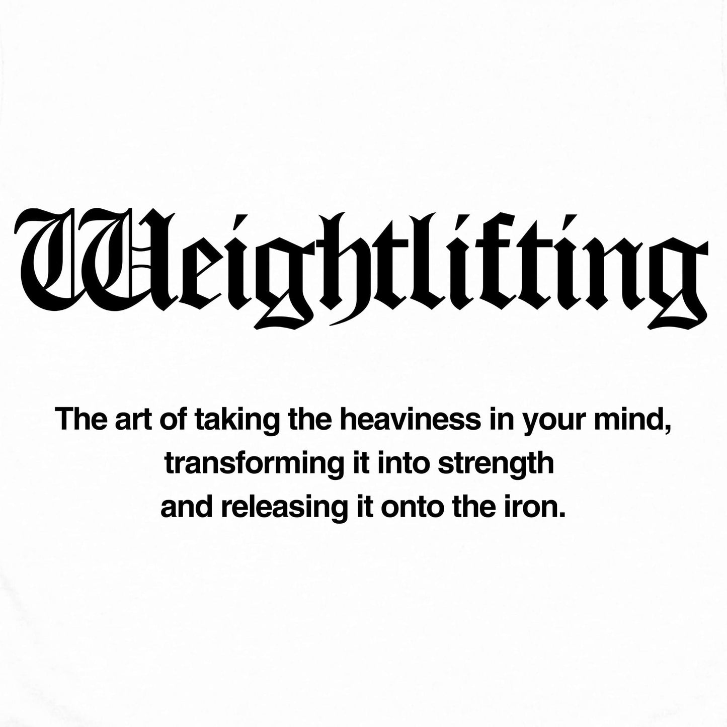 Weightlifting T-Shirt