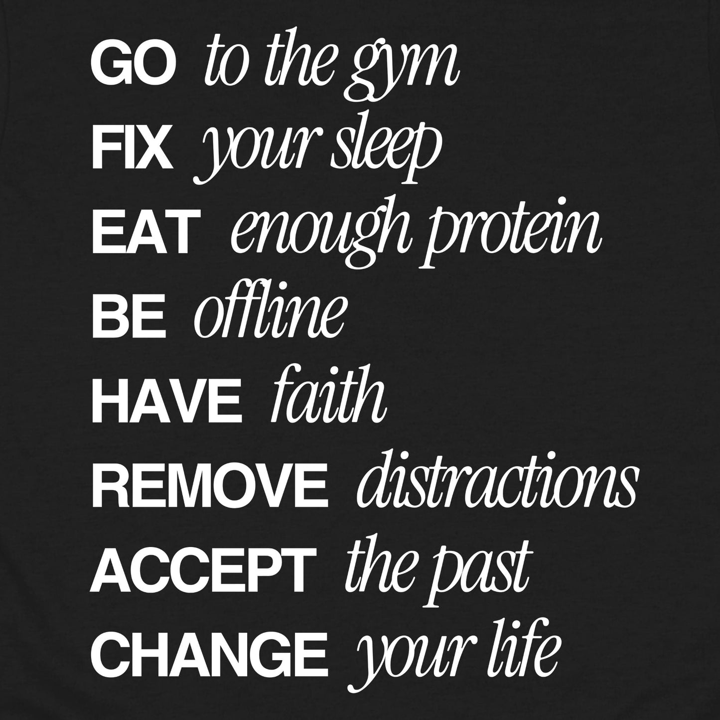 Change T-Shirt