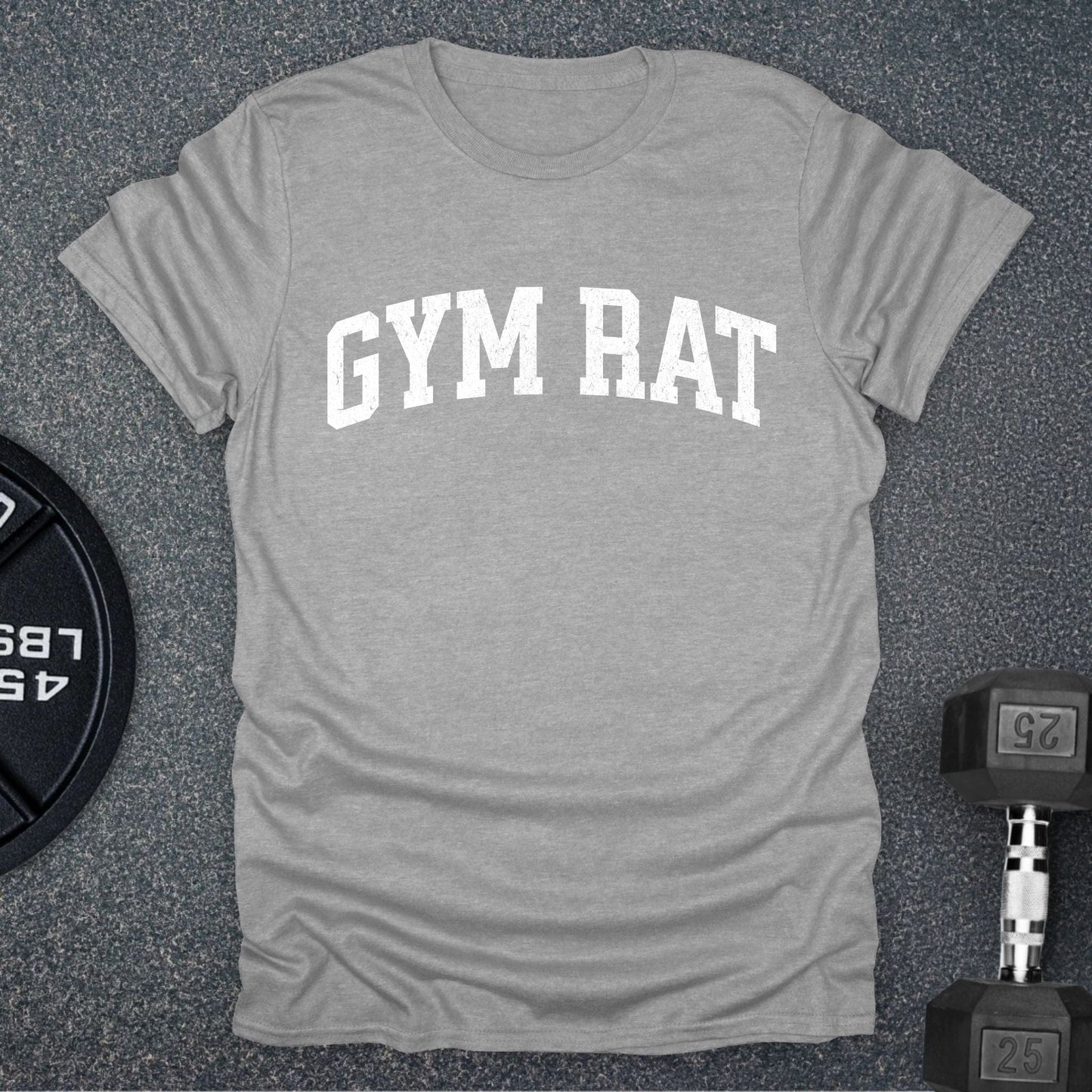 College Gym Rat T-Shirt