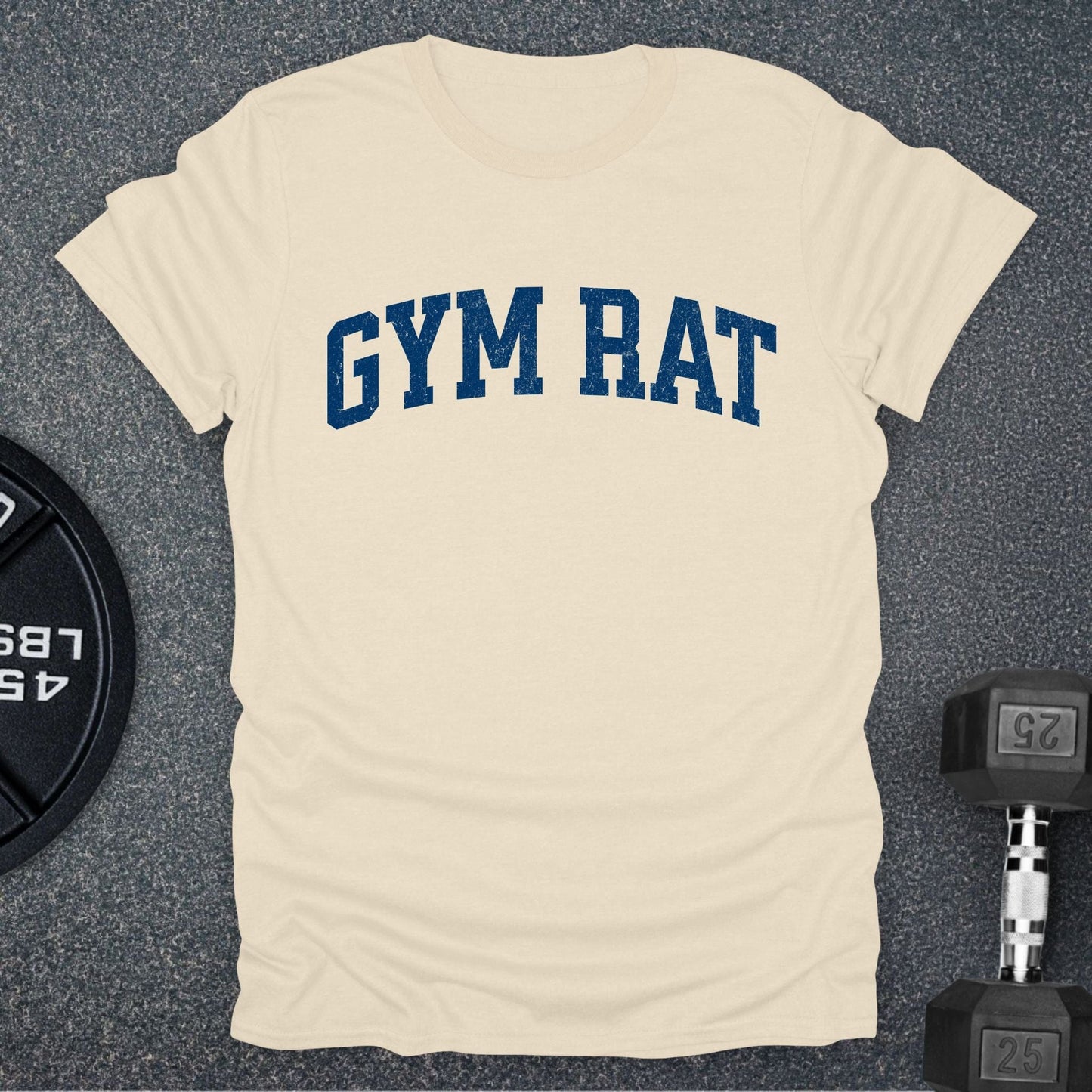College Gym Rat T-Shirt