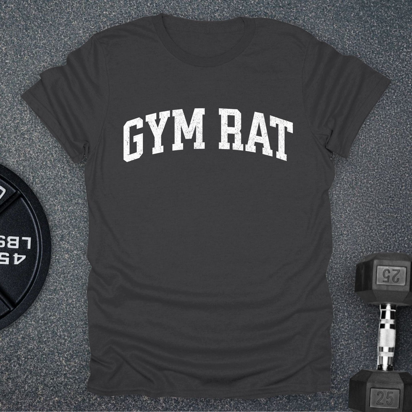 College Gym Rat T-Shirt