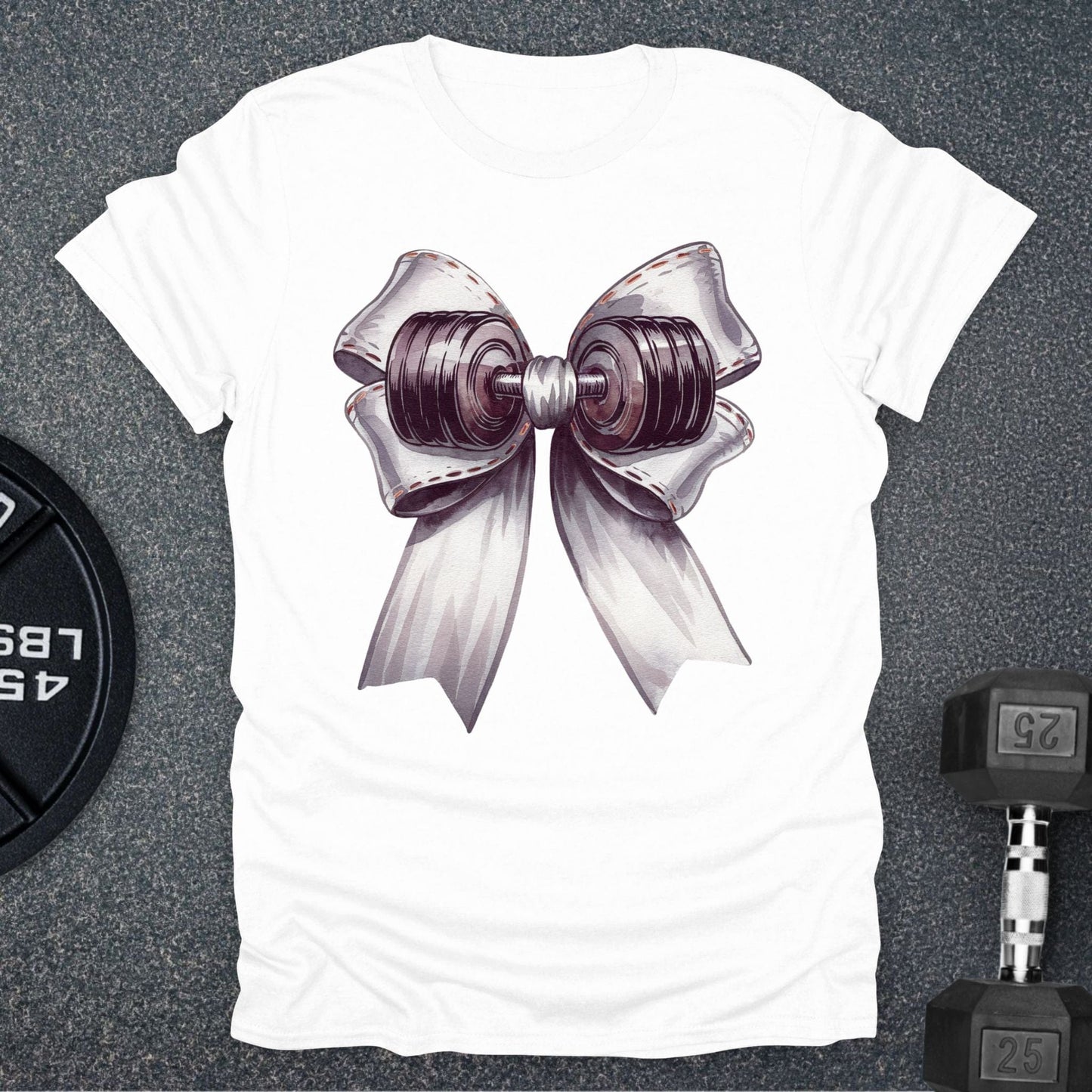Grey Bow T-Shirt