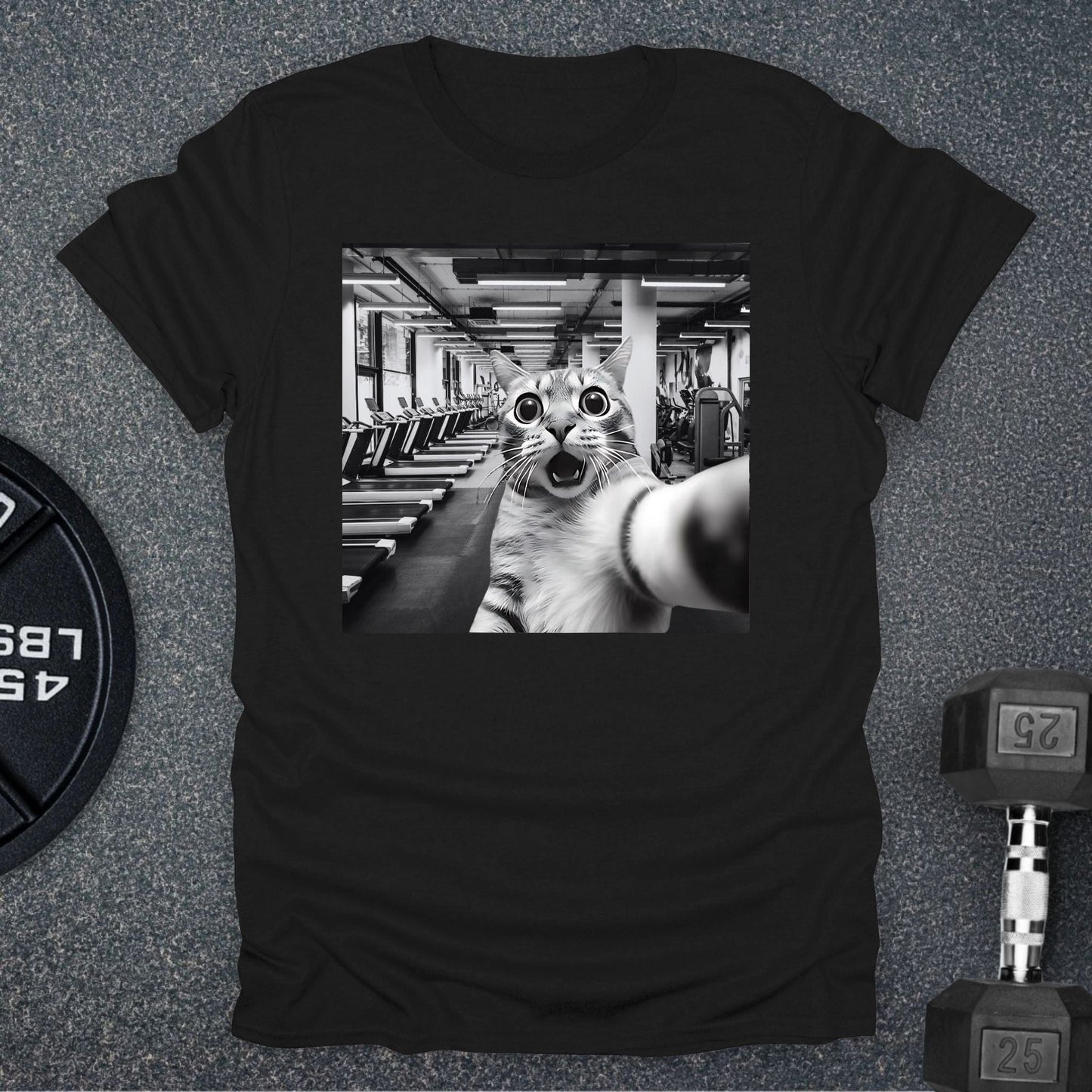 Gym Cat T-Shirt