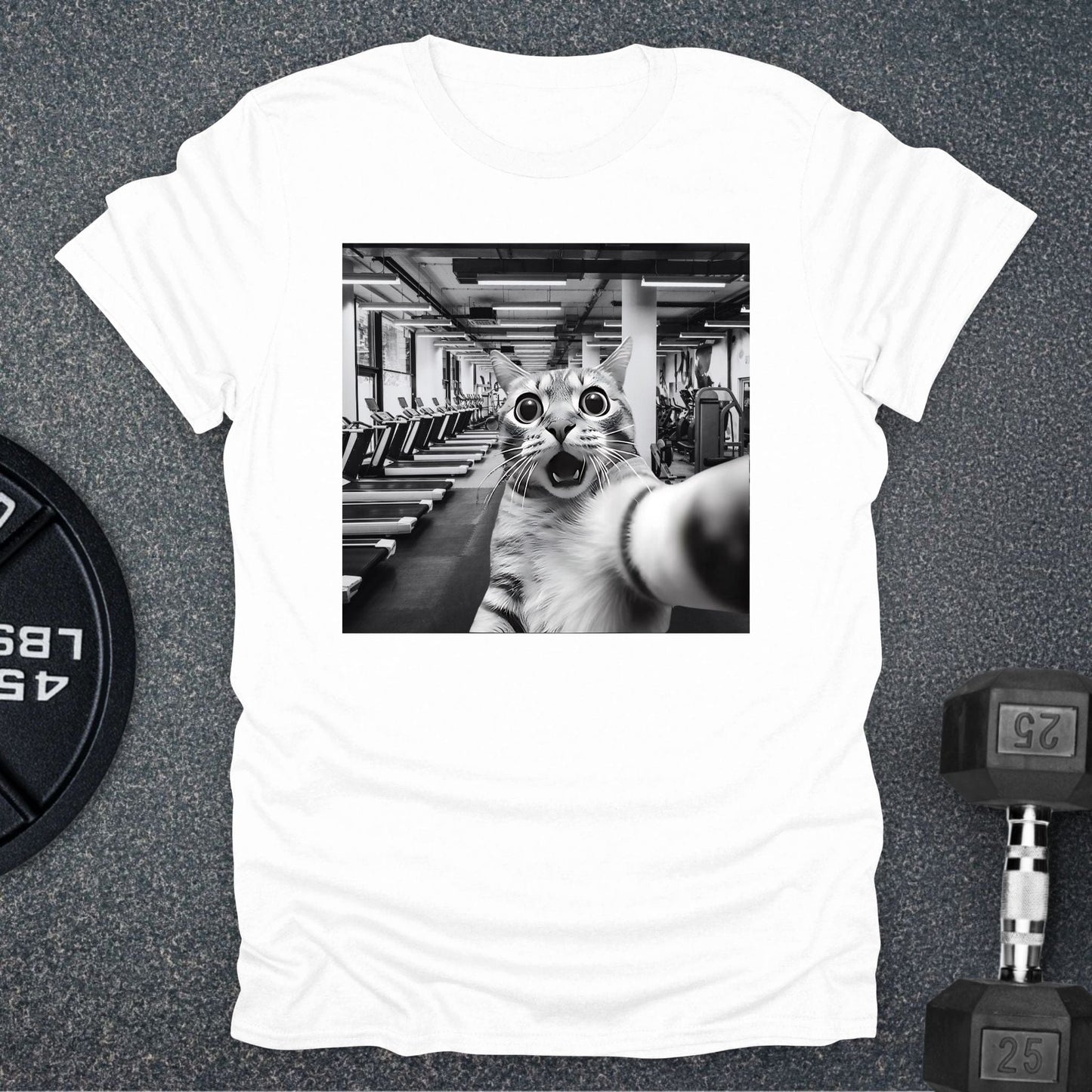 Gym Cat T-Shirt