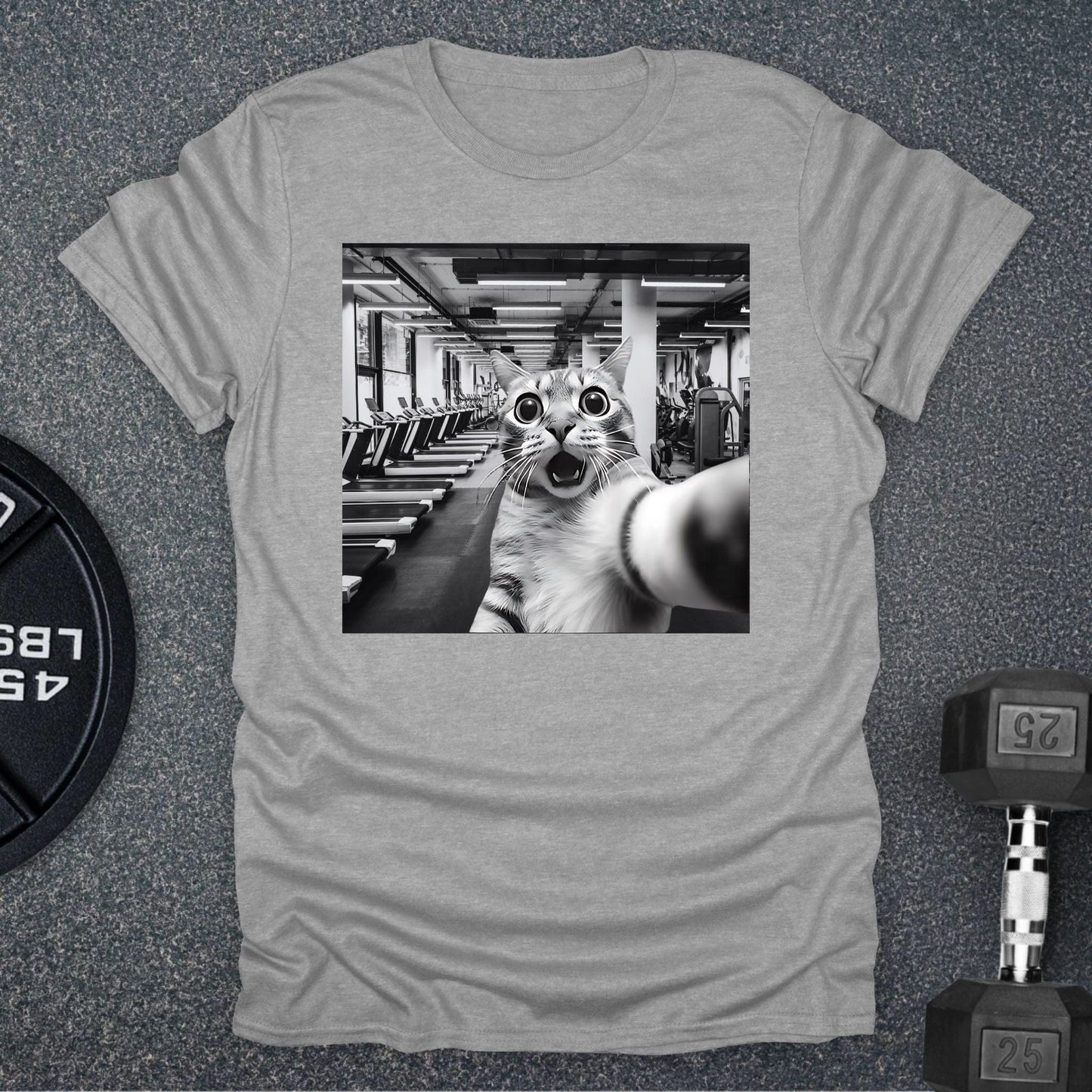 Gym Cat T-Shirt