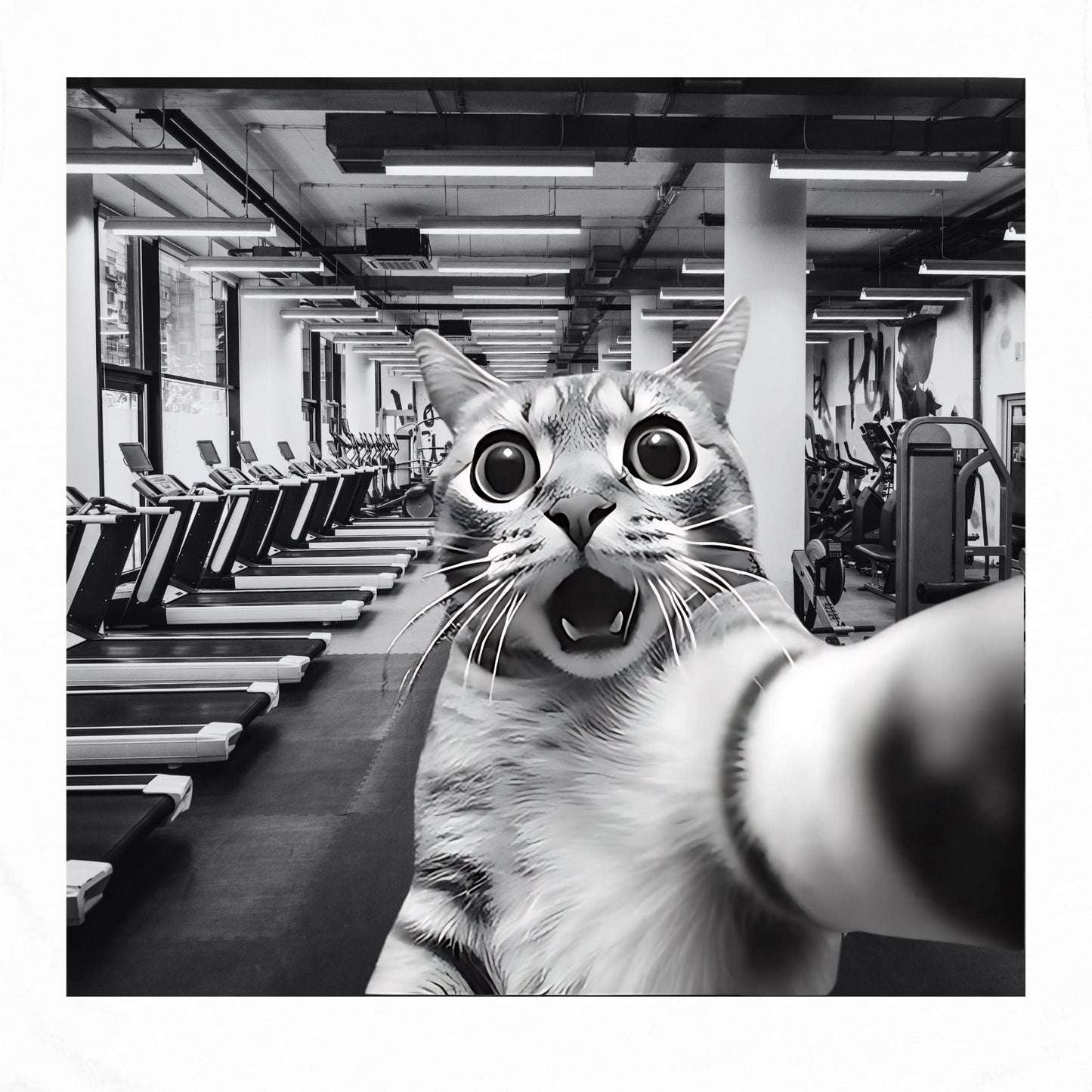 Gym Cat T-Shirt