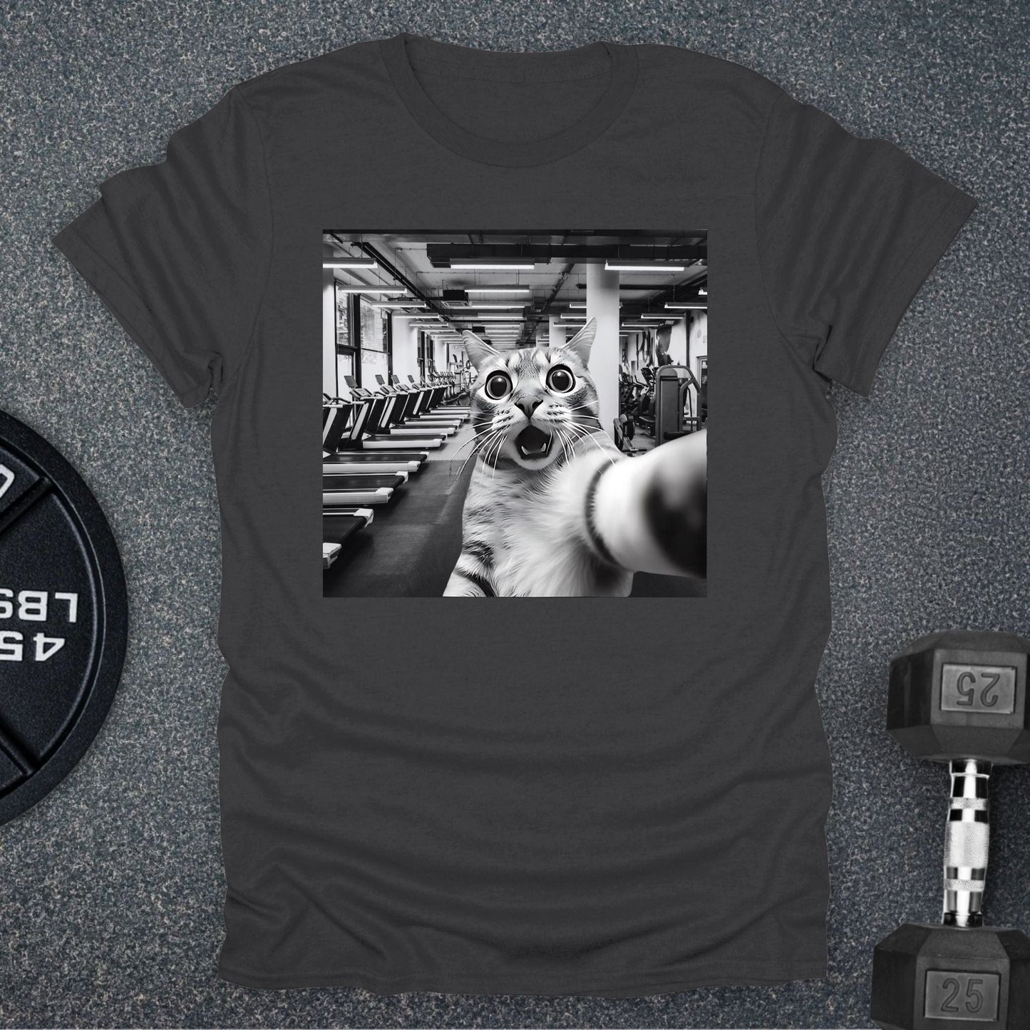 Gym Cat T-Shirt