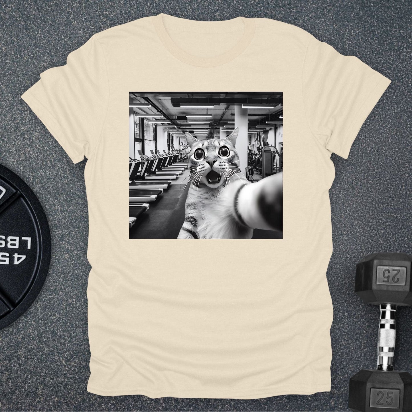 Gym Cat T-Shirt