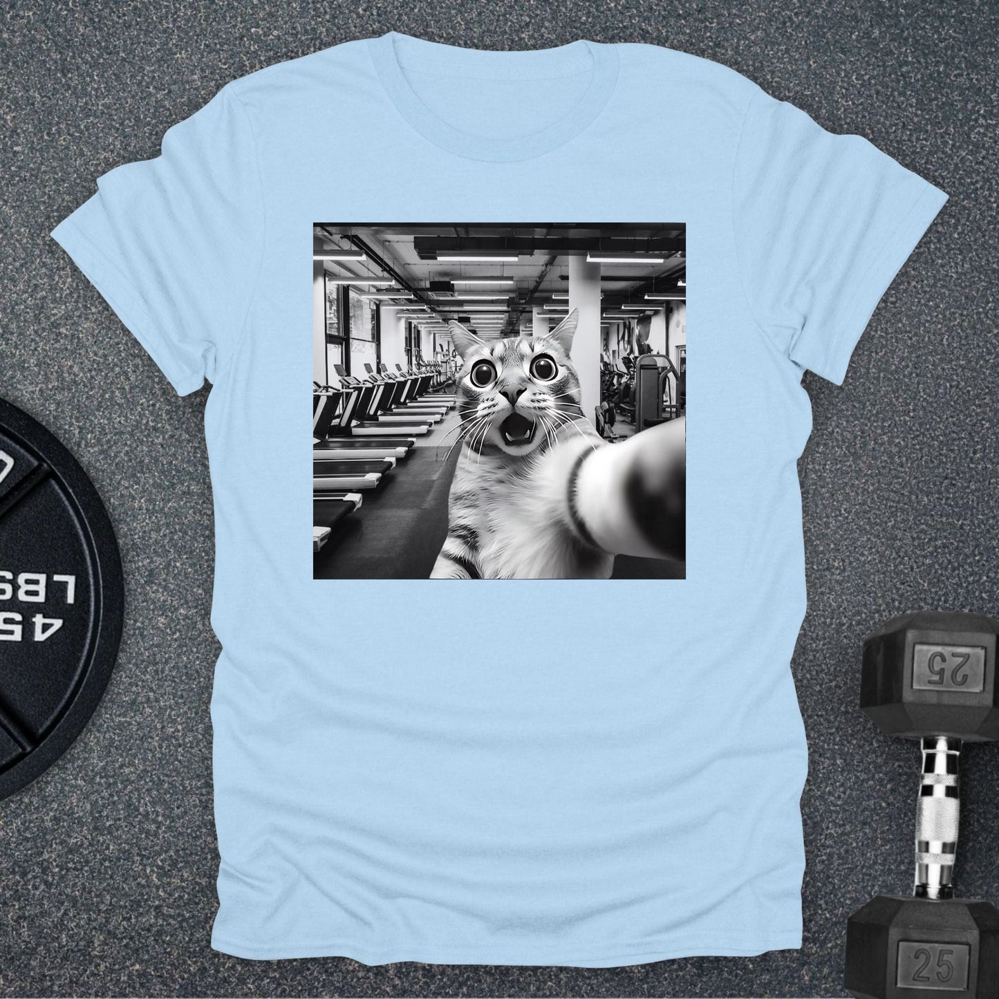 Gym Cat T-Shirt