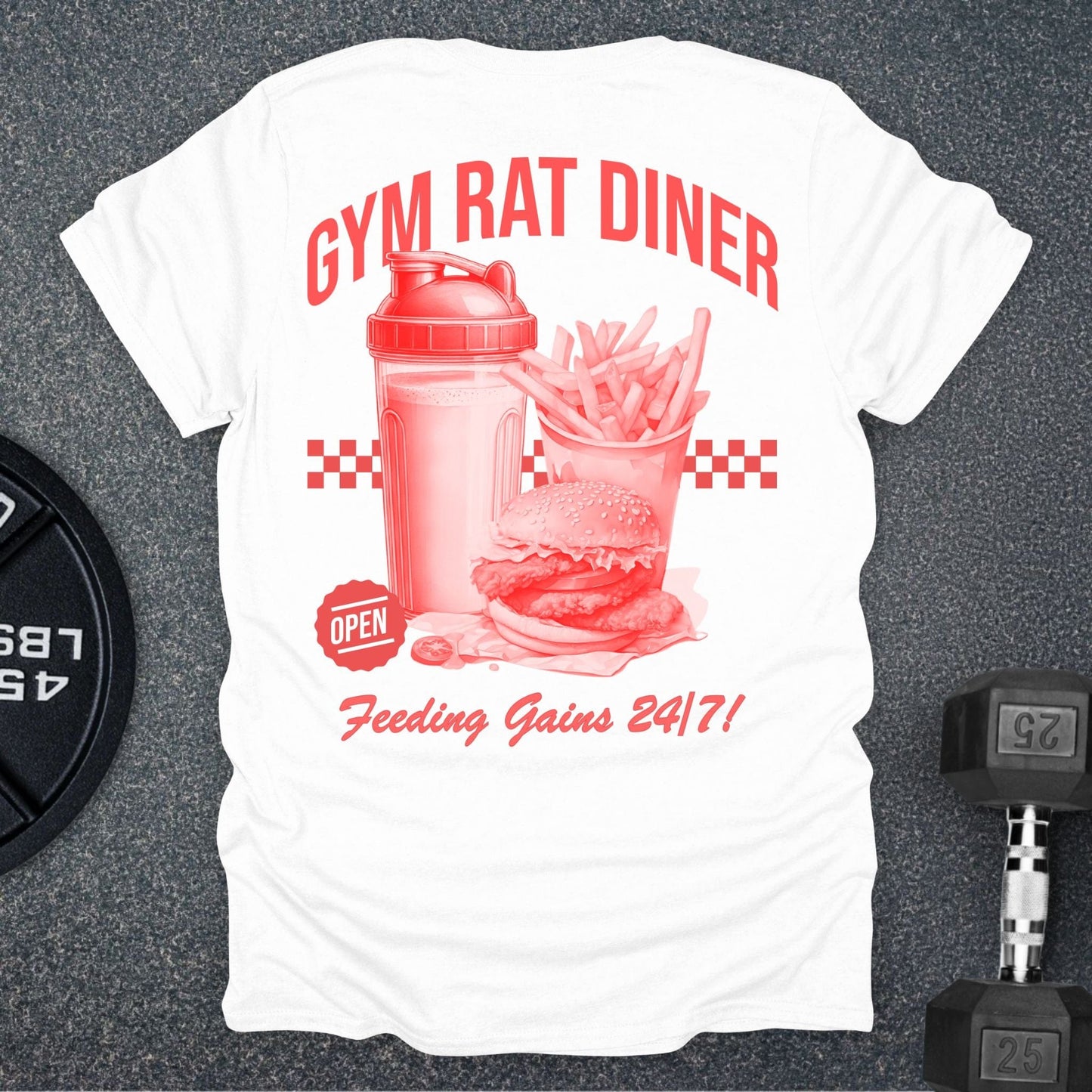 Gym Rat Diner T-Shirt