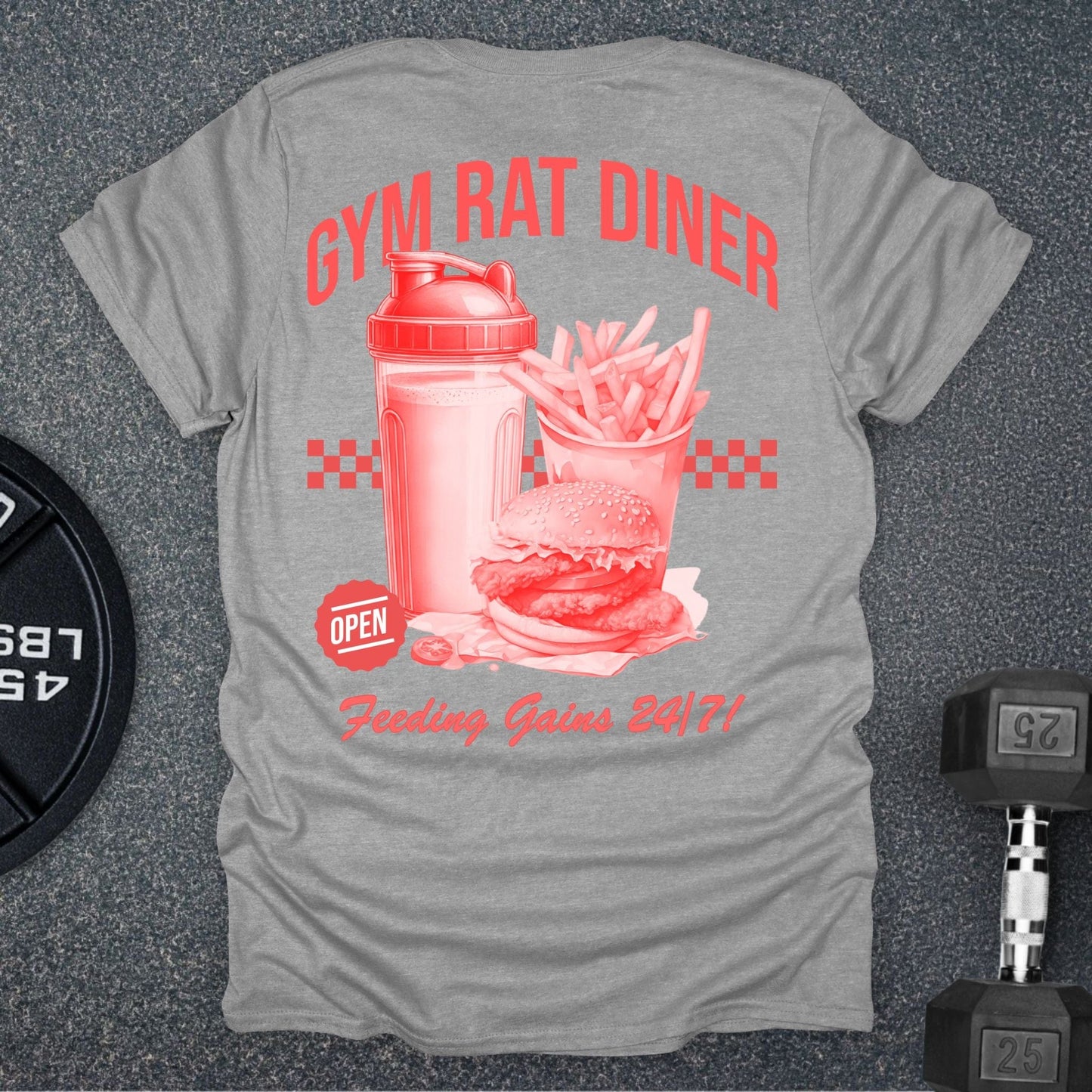 Gym Rat Diner T-Shirt