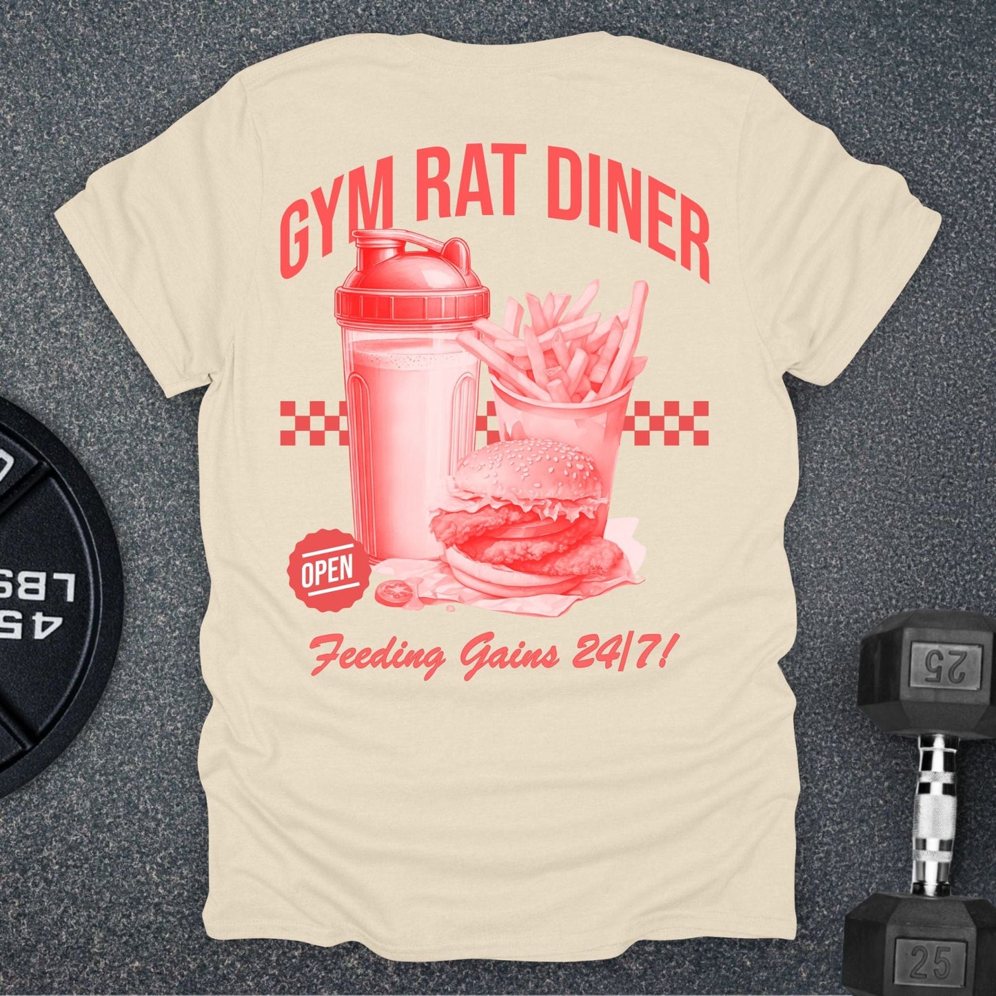 Gym Rat Diner T-Shirt