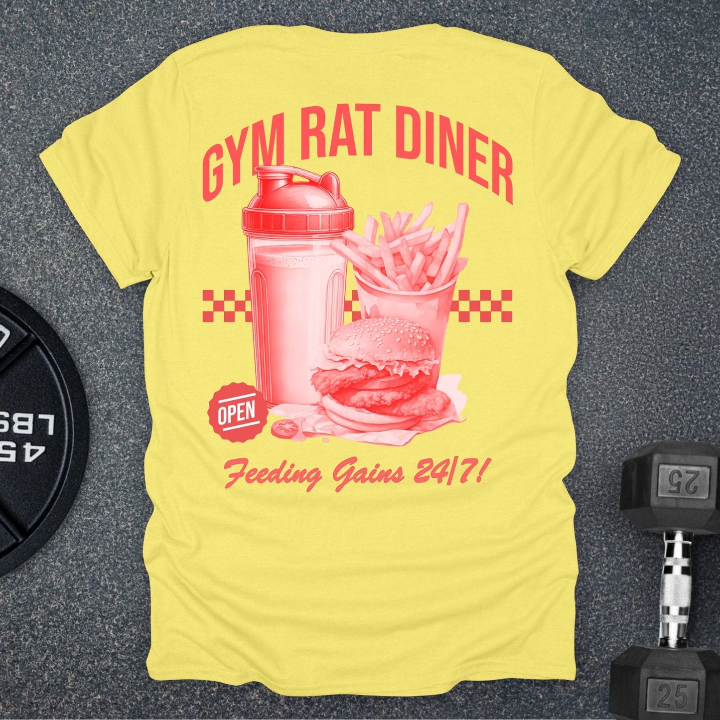 Gym Rat Diner T-Shirt