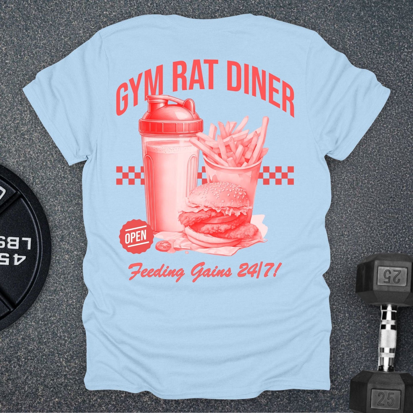 Gym Rat Diner T-Shirt