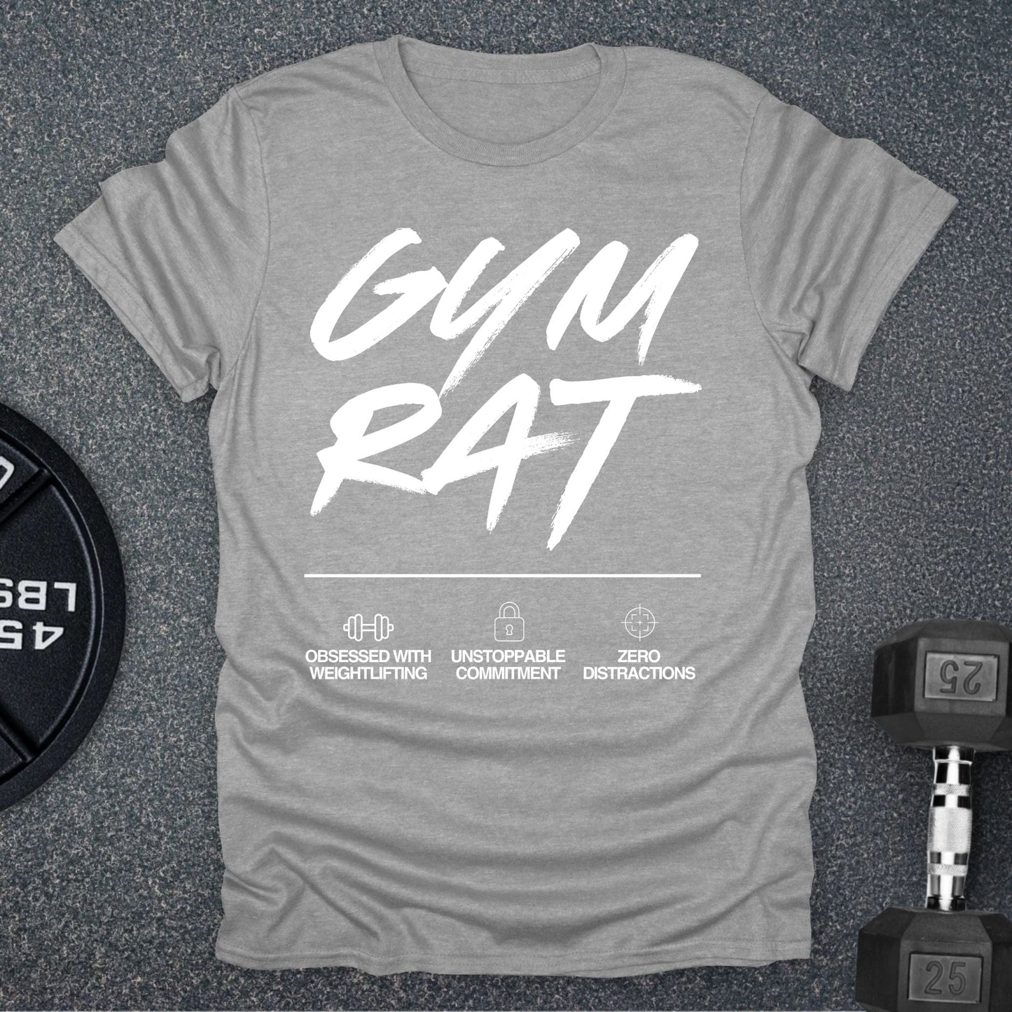 Gym Rat Icons T-Shirt