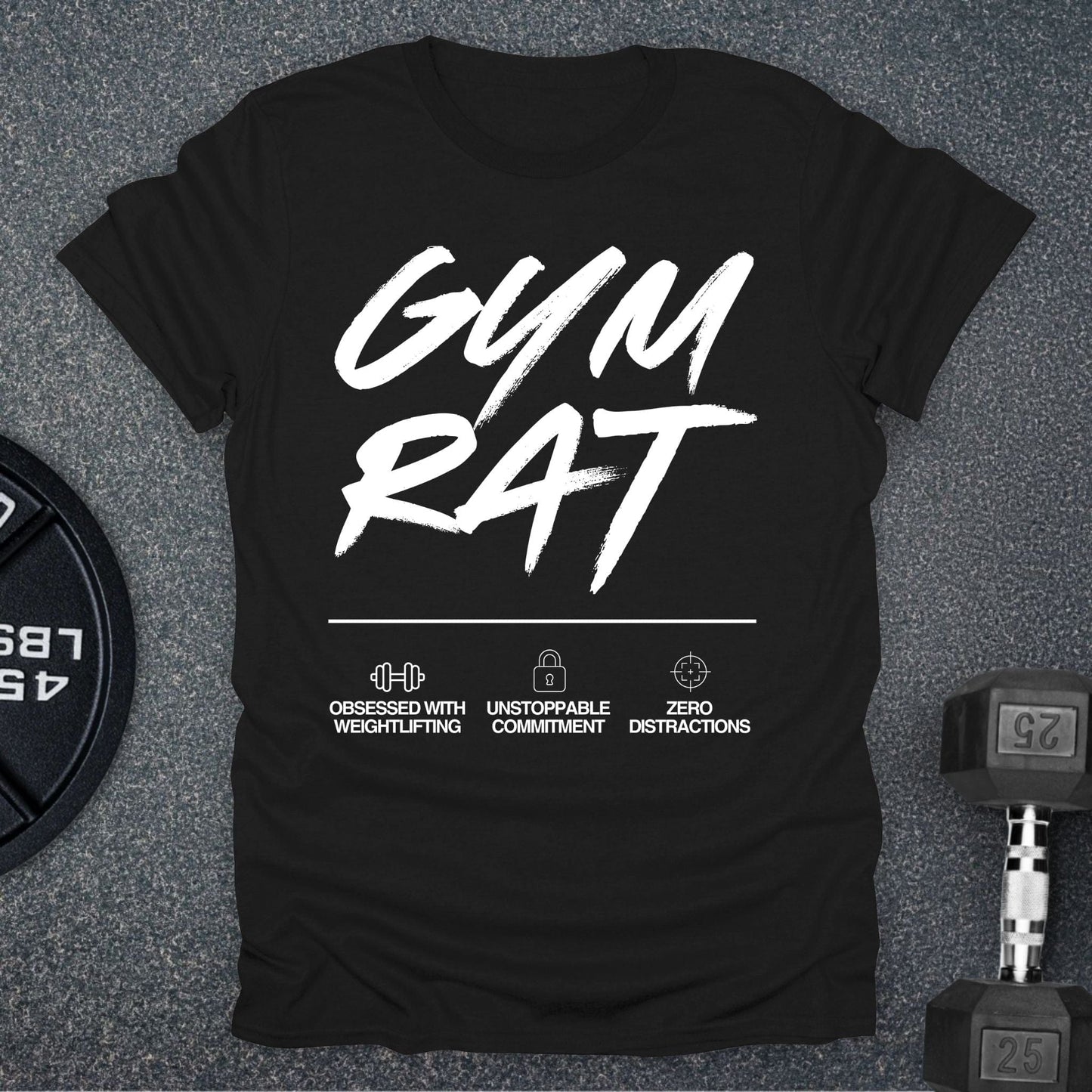 Gym Rat Icons T-Shirt