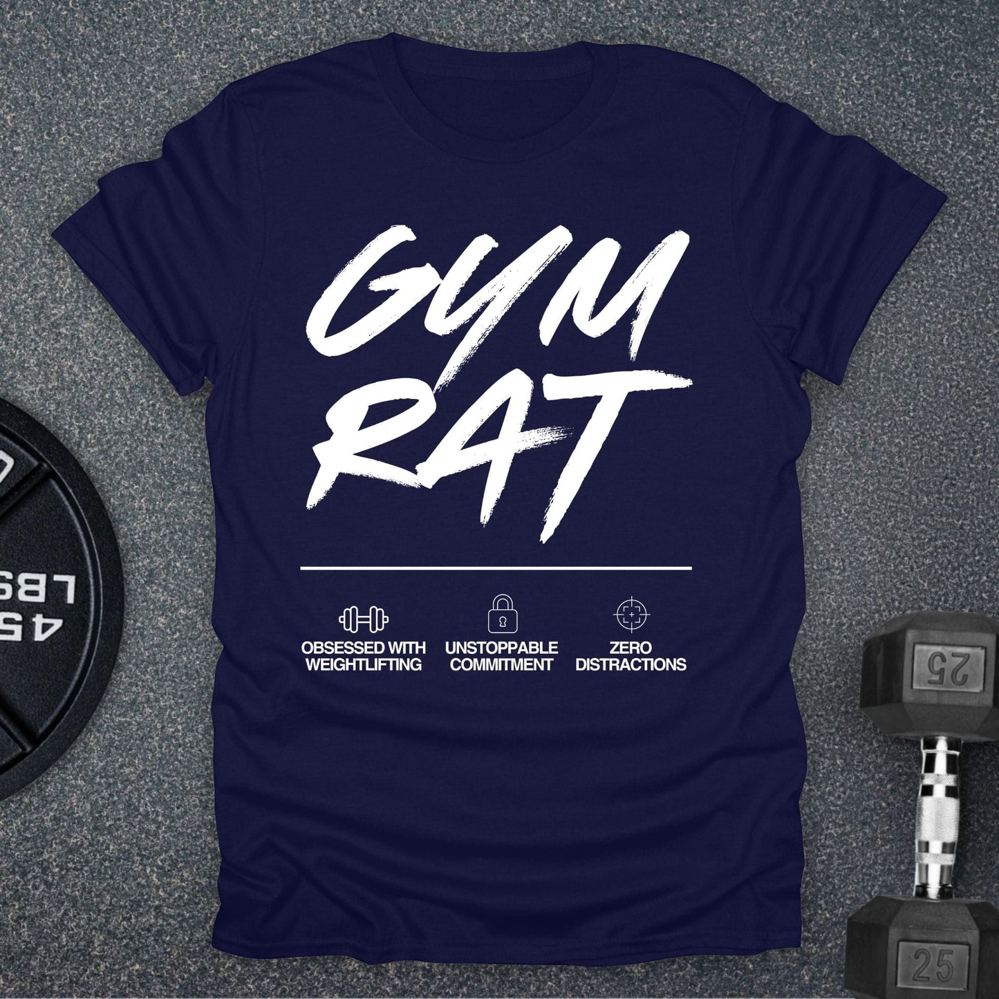 Gym Rat Icons T-Shirt