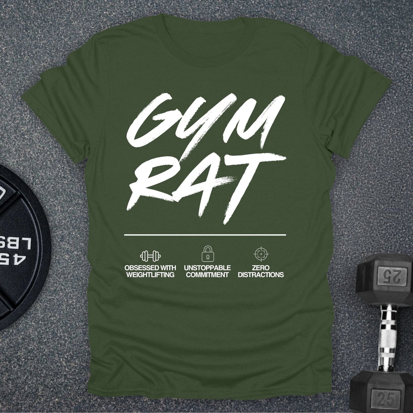 Gym Rat Icons T-Shirt
