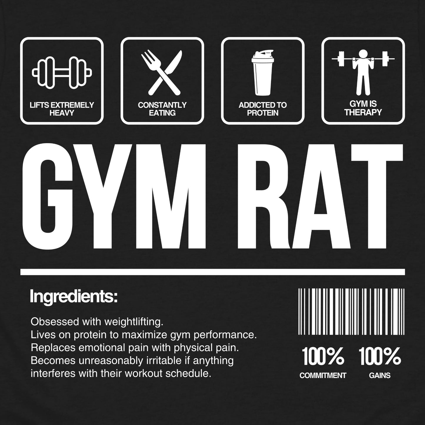 Gym Rat Mode T-Shirt