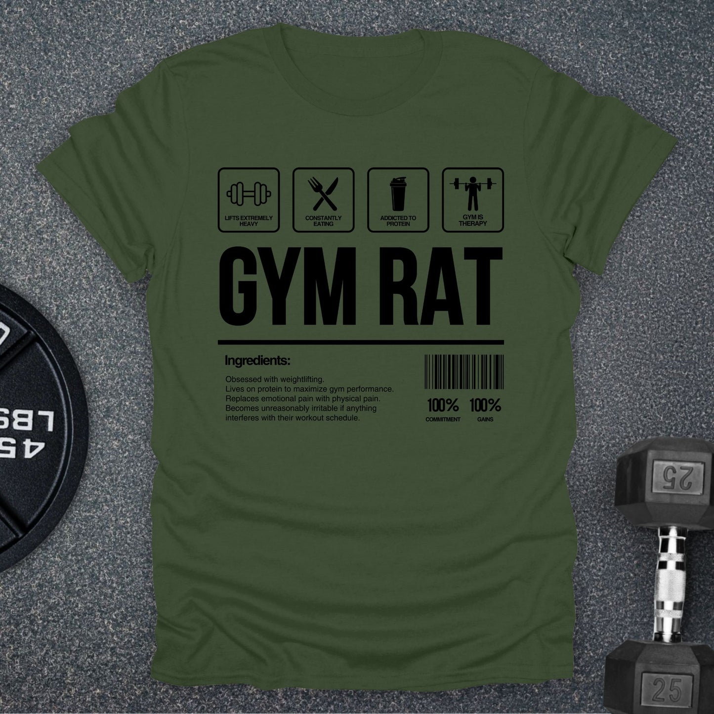 Gym Rat Mode T-Shirt