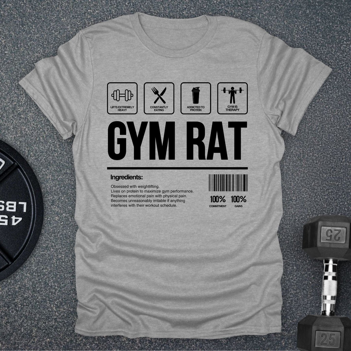 Gym Rat Mode T-Shirt