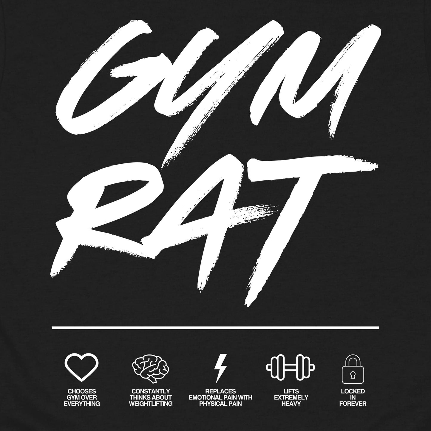 Gym Rat Rules T-Shirt