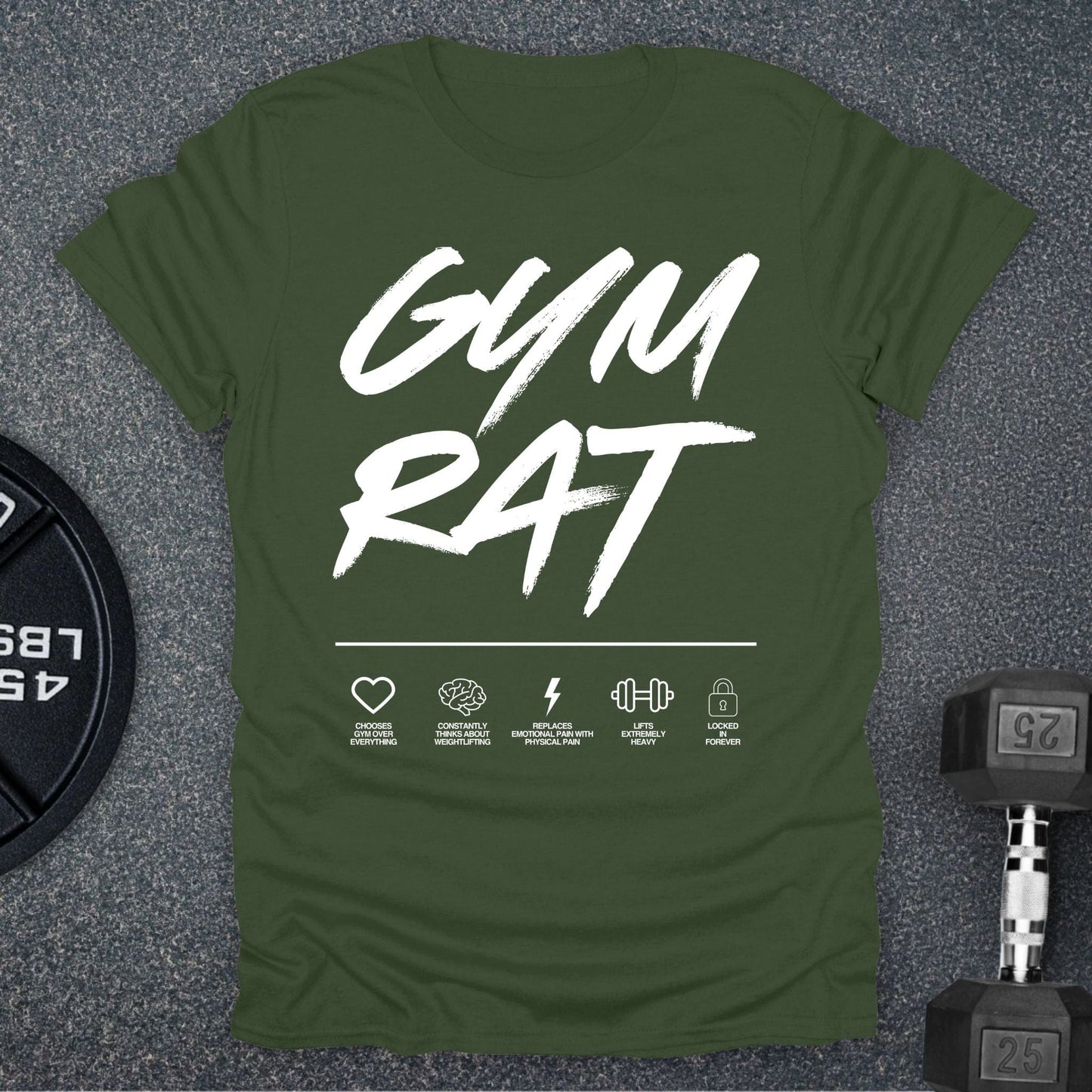 Gym Rat Rules T-Shirt