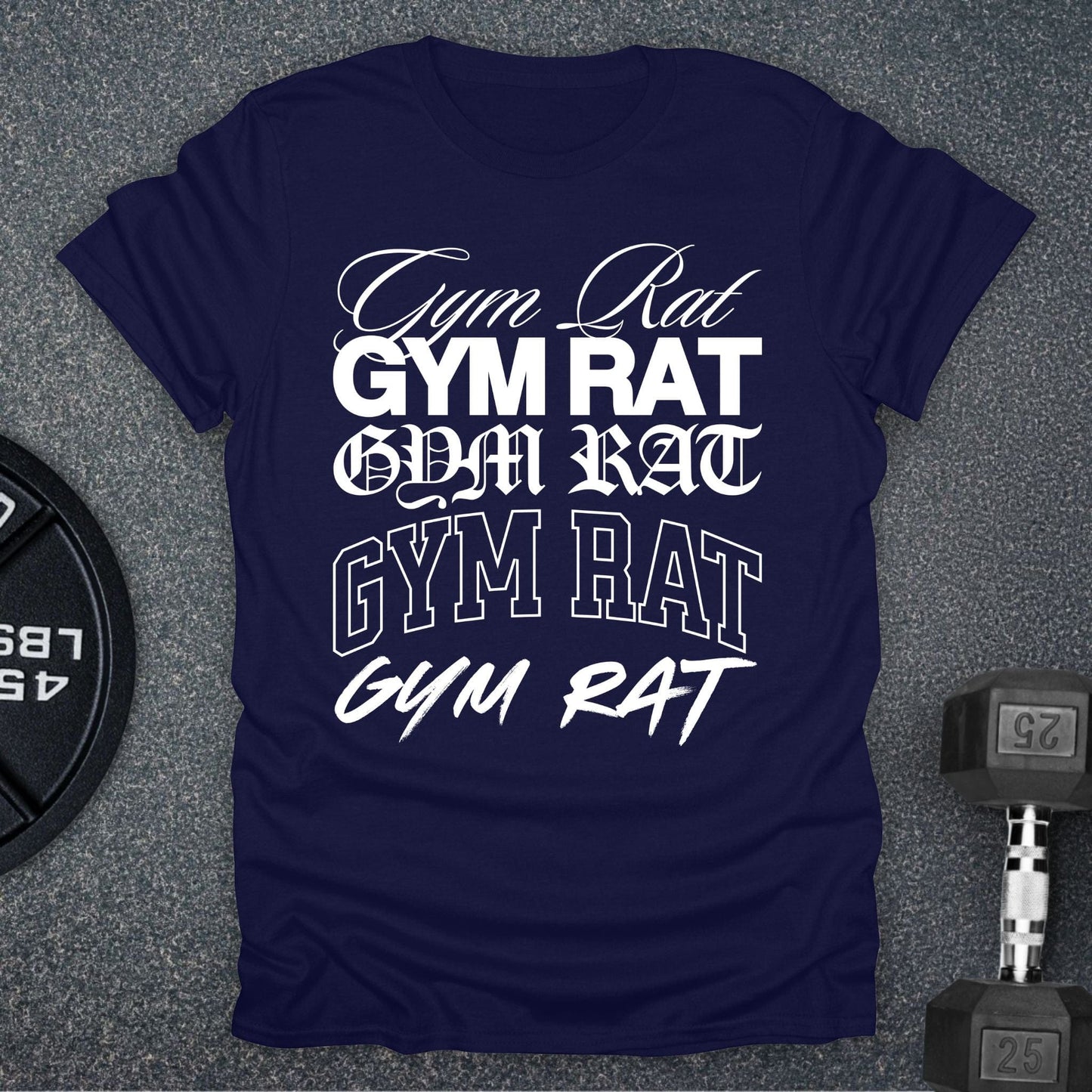 Gym Rat Stack T-Shirt