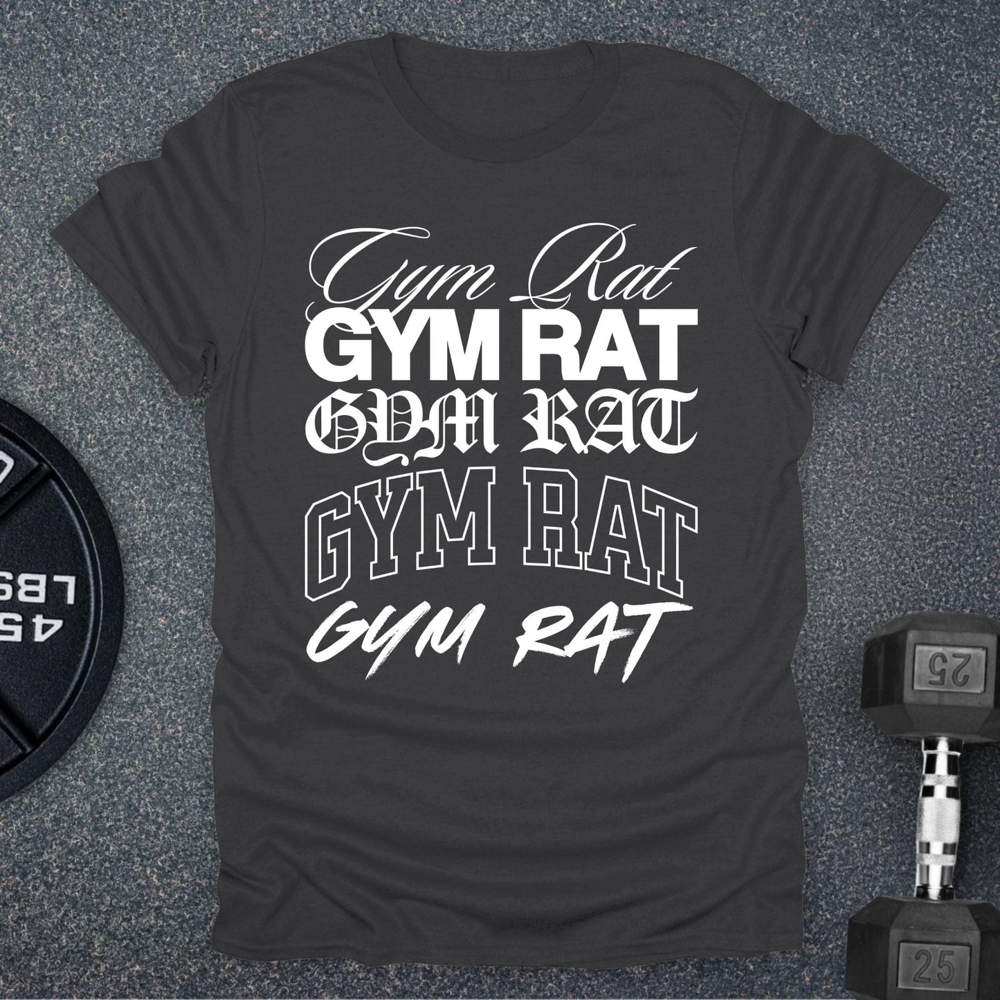 Gym Rat Stack T-Shirt