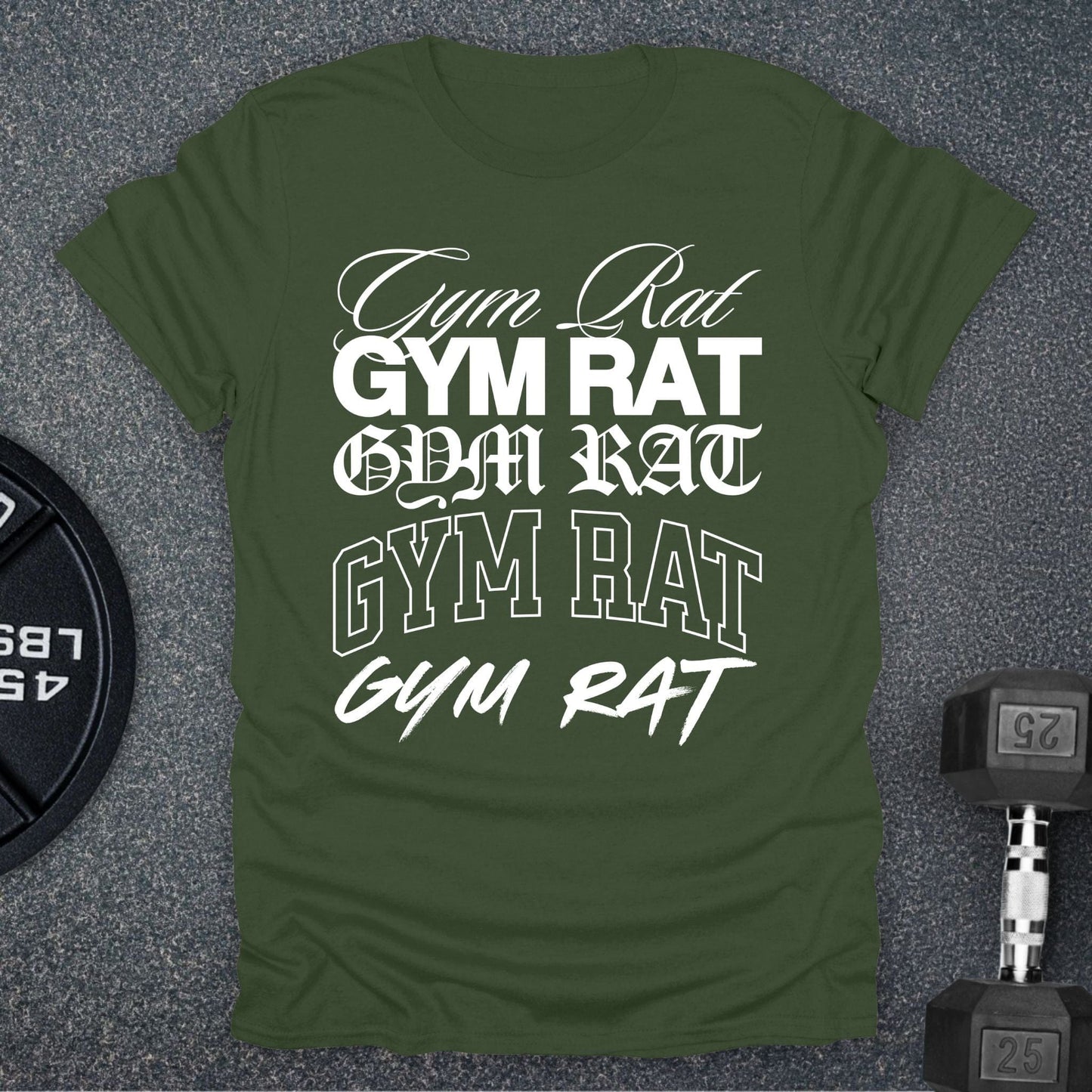 Gym Rat Stack T-Shirt