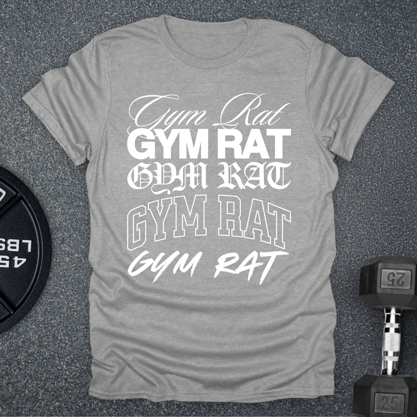 Gym Rat Stack T-Shirt