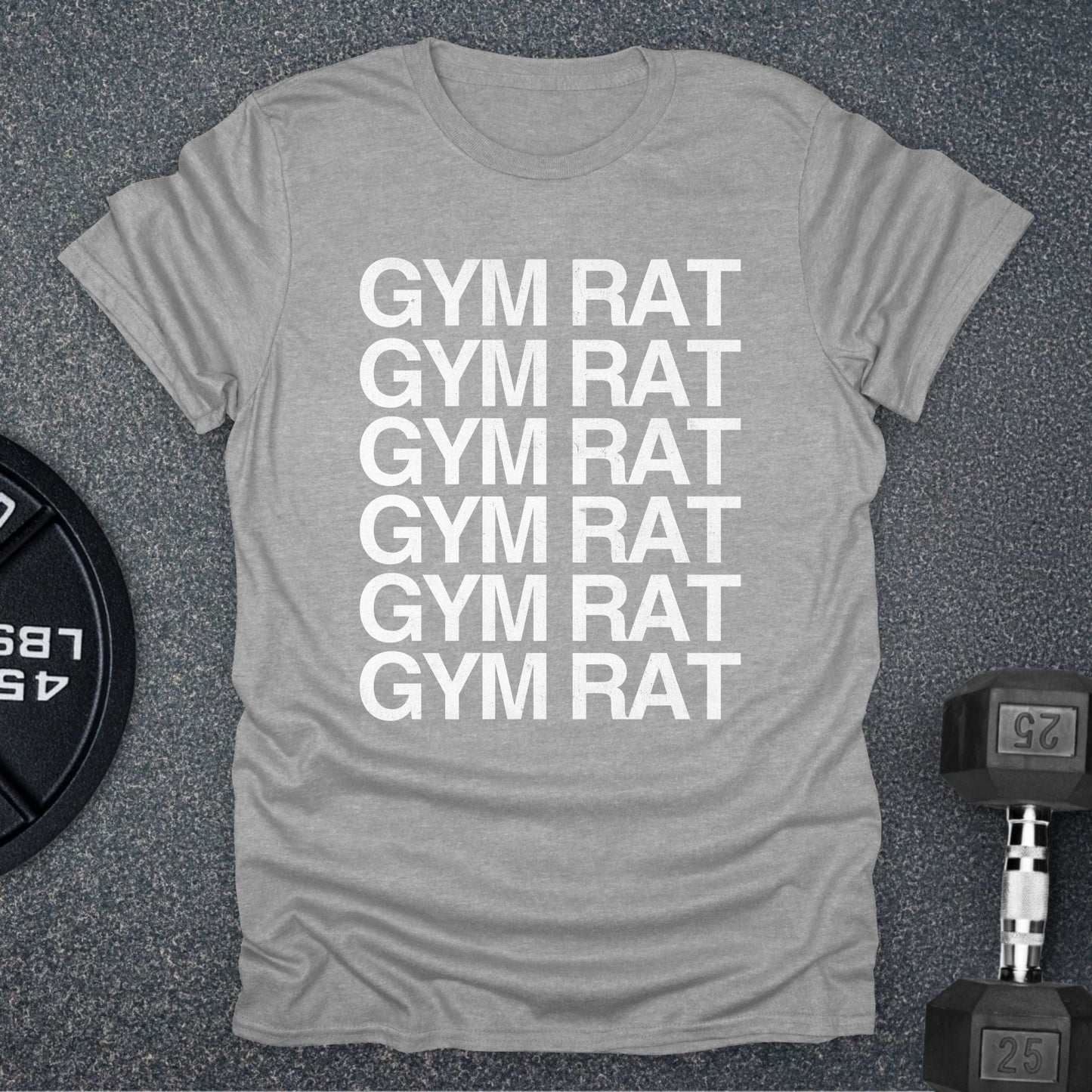 Gym Rat Stacked T-Shirt