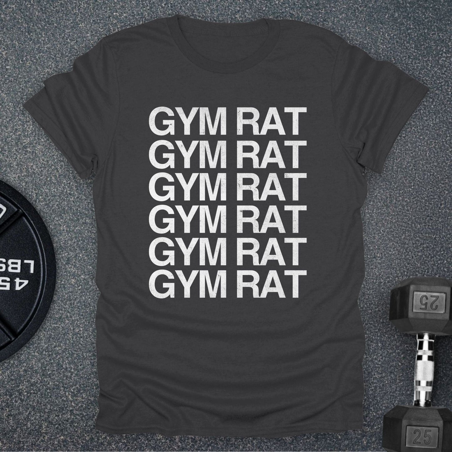 Gym Rat Stacked T-Shirt